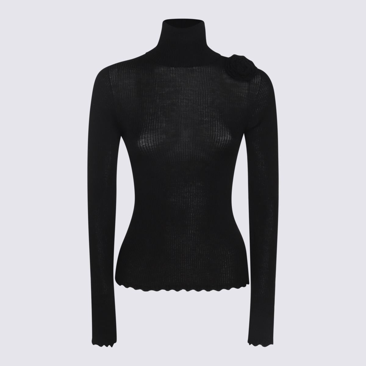 Blumarine Black Wool Knitwear - 1