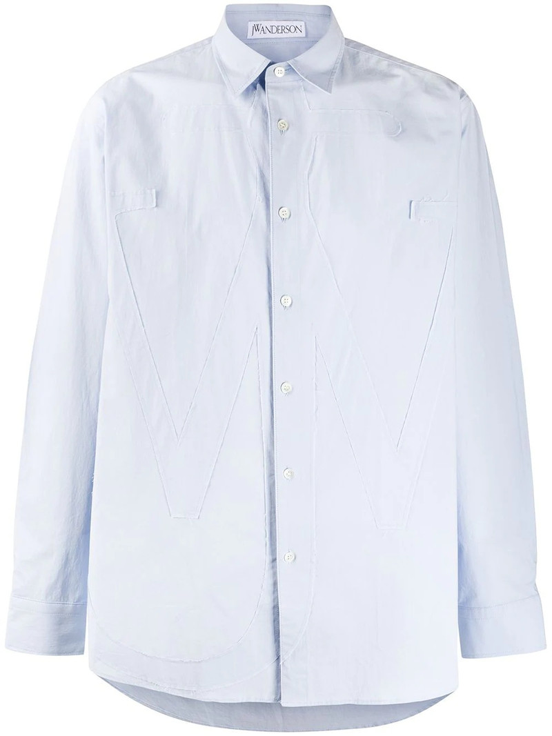 tonal 의류 buttoned 셔츠 1