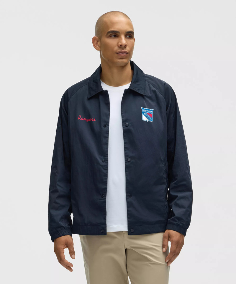 Men's Coaches Jacket *New York Rangers 1