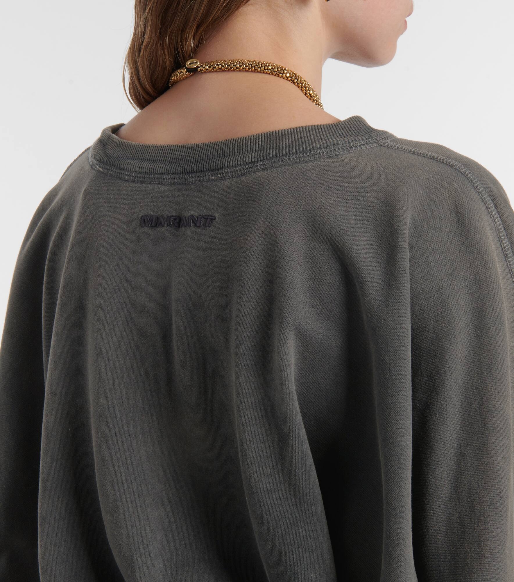 Sandrina cotton jersey sweatshirt dress - 6