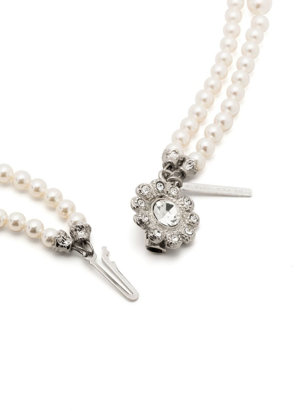 double strand pearl necklace - 3