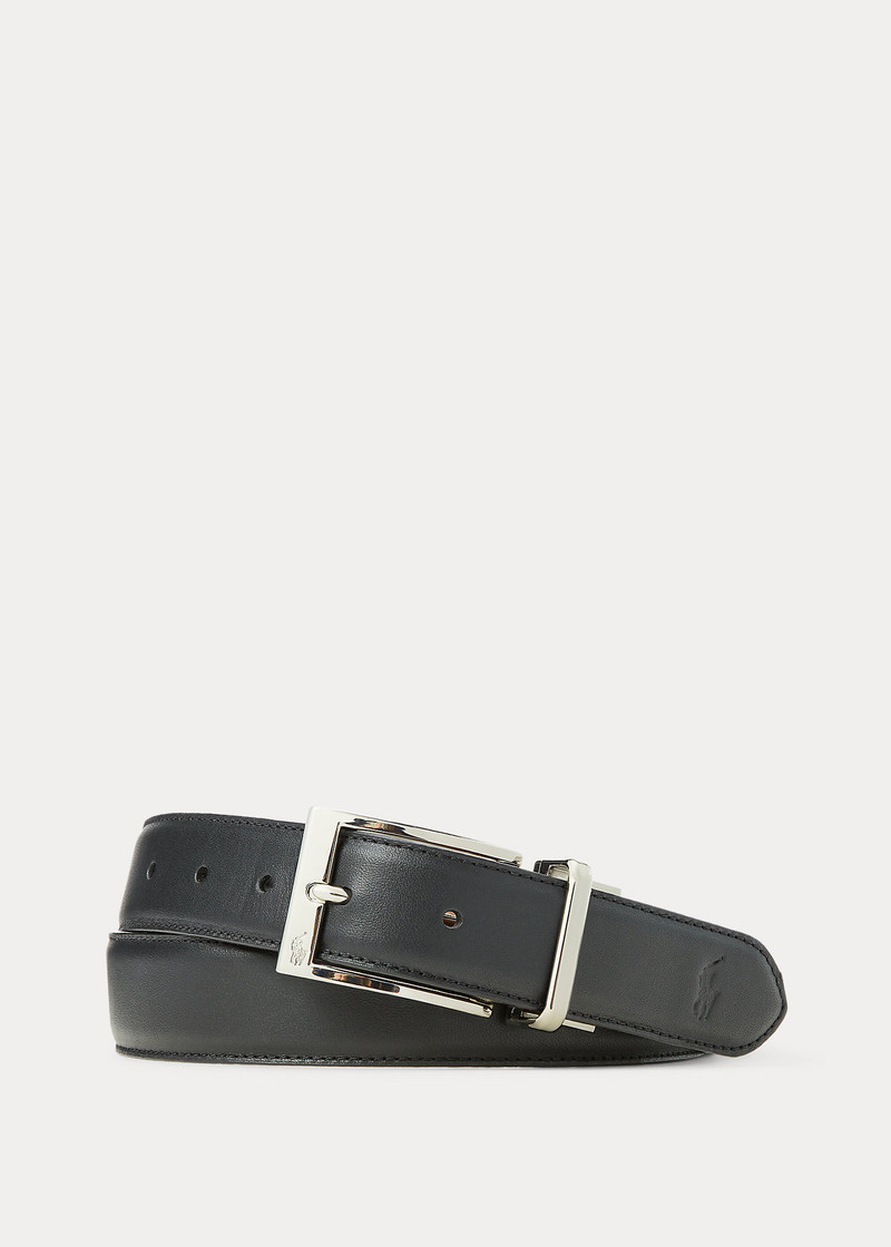 Reversible Leather Dress Belt 1