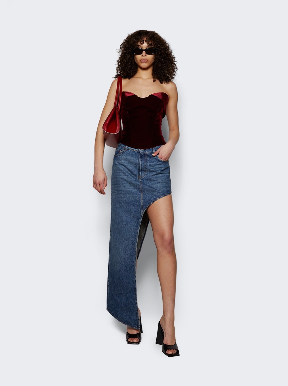 Bustier Top Blood Red - 5
