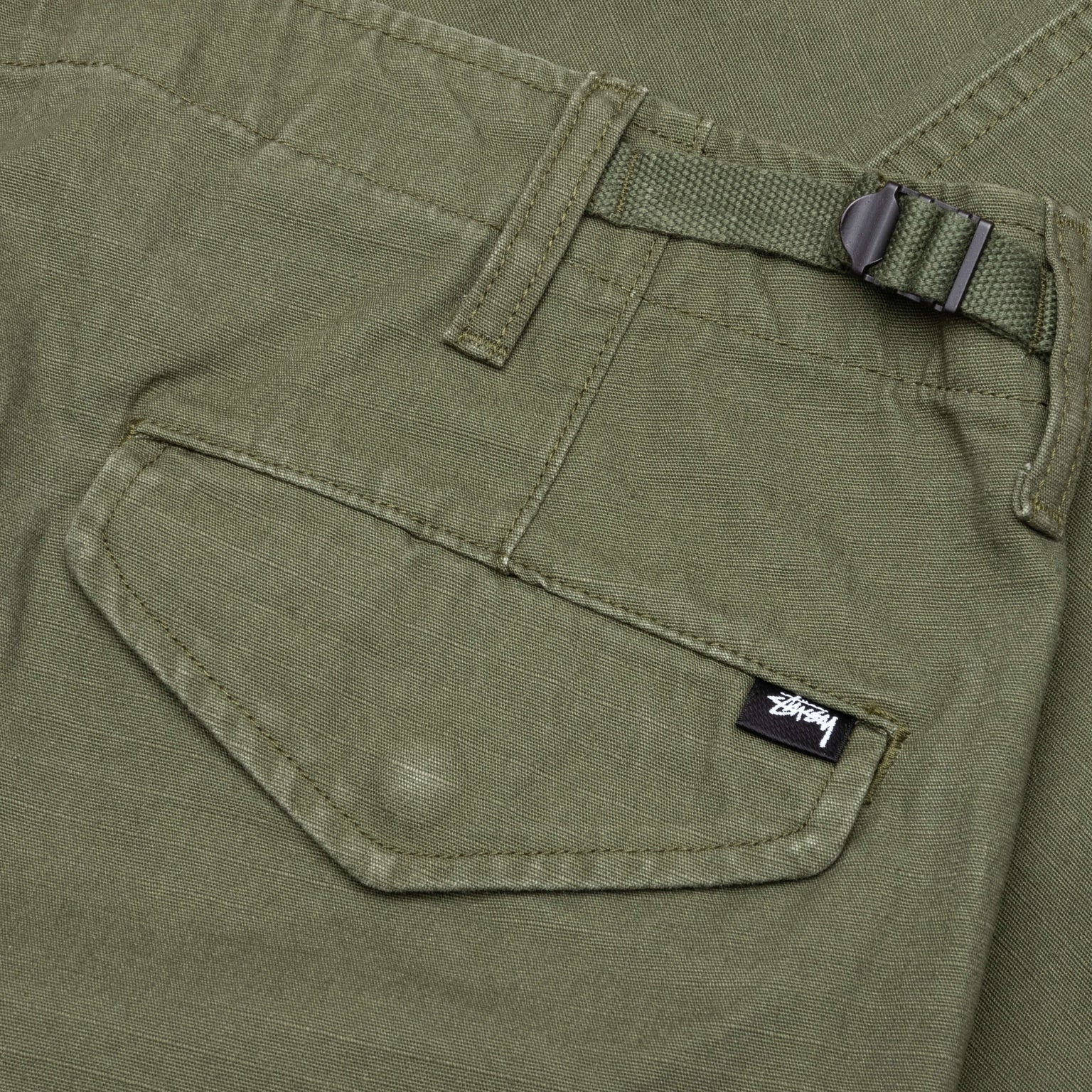 MILITARY CARGO PANT RIPSTOP - OLIVE GREEN - 4