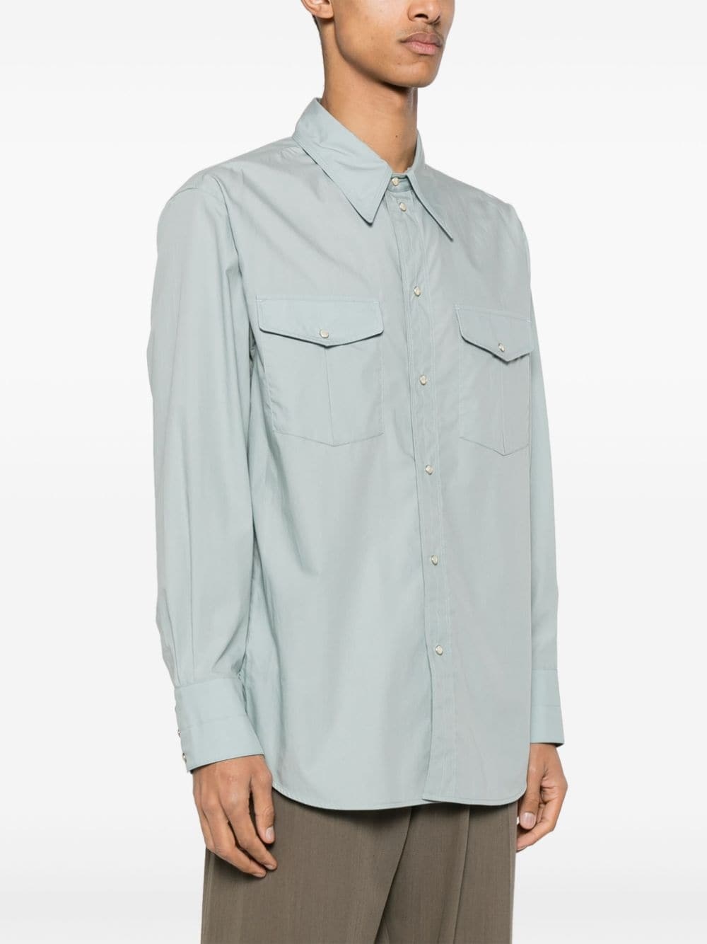 Western poplin shirt - 3
