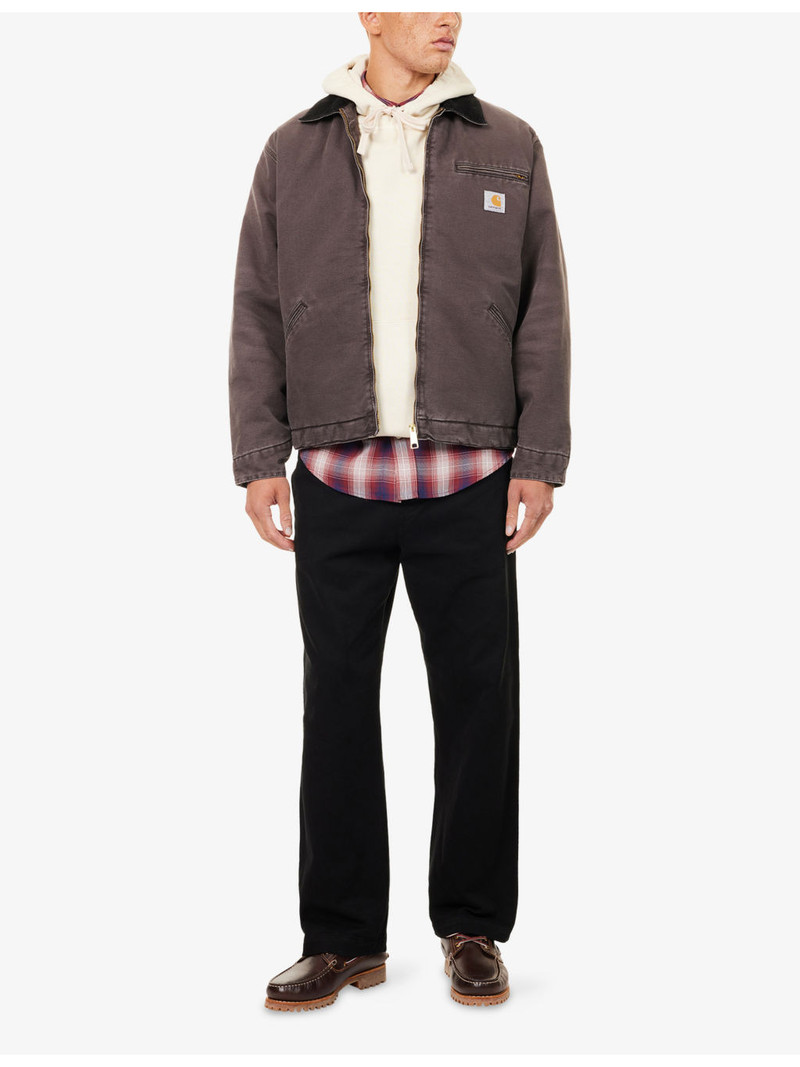 Carhartt Floyde Wide-Leg Stretch-Cotton Trousers outlook