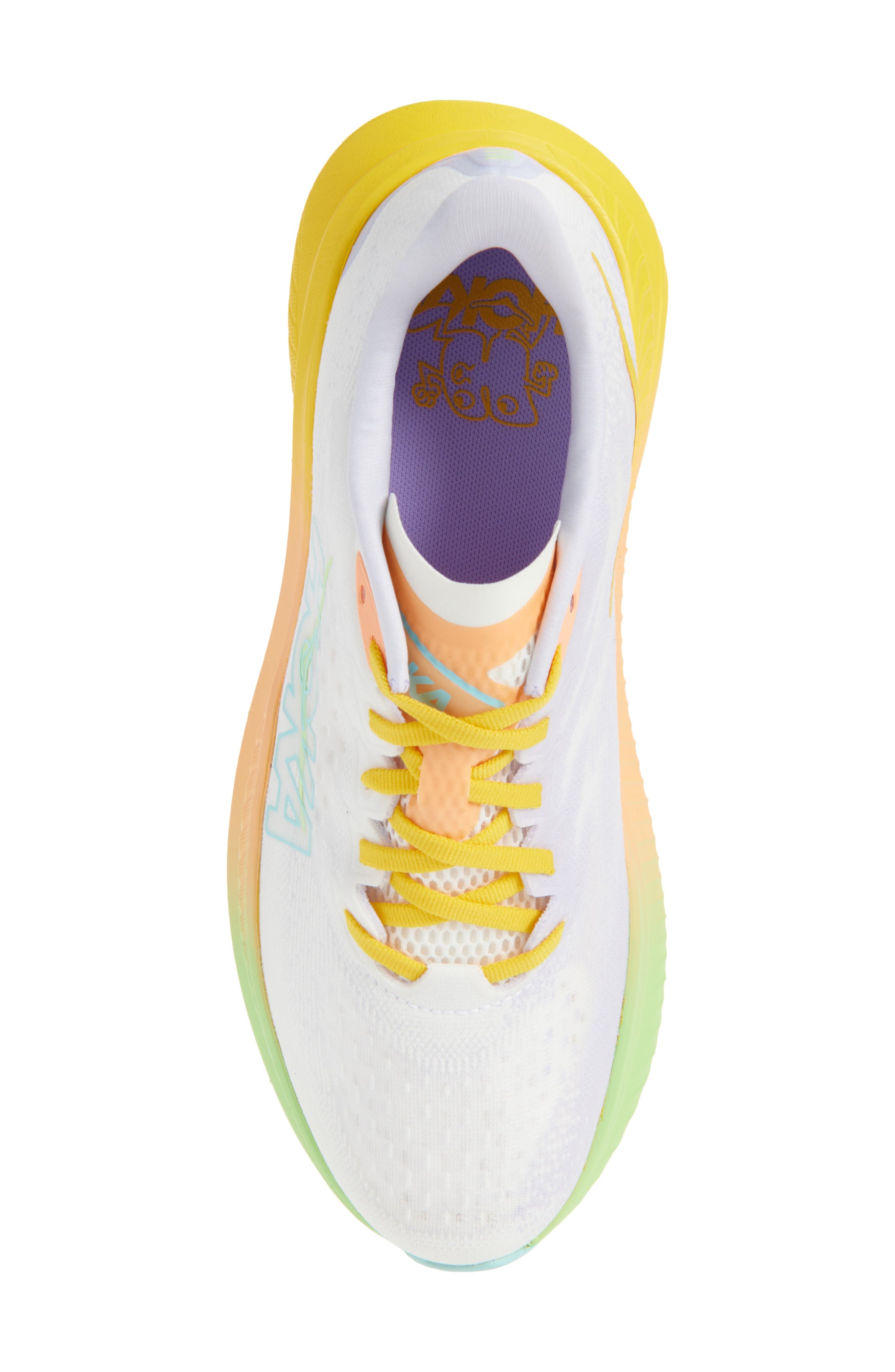 HOKA Mach 6 Running Shoe in Frost /Starlight Glow at Nordstrom - 5