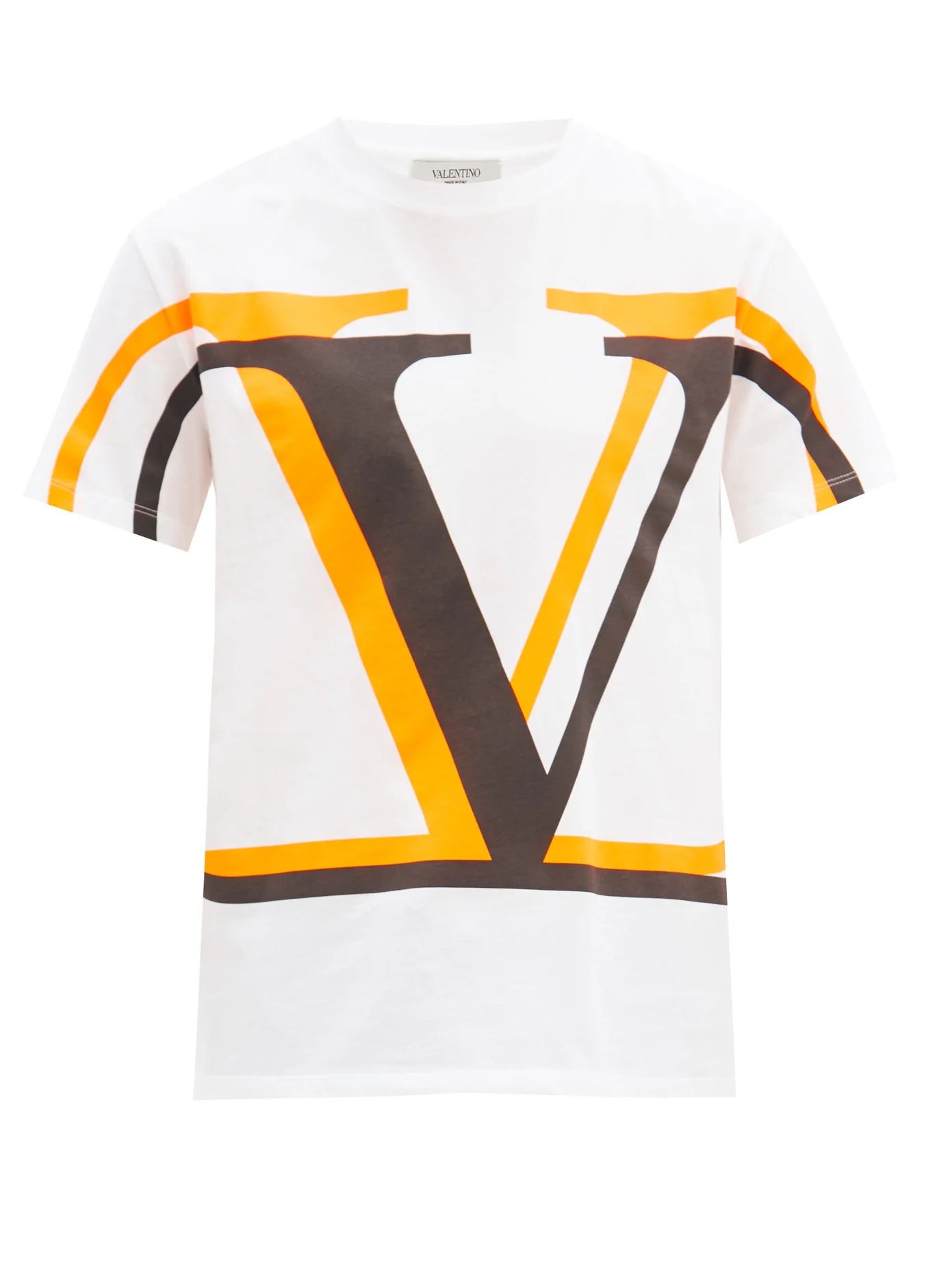 Logo-print cotton-jersey T-shirt - 1