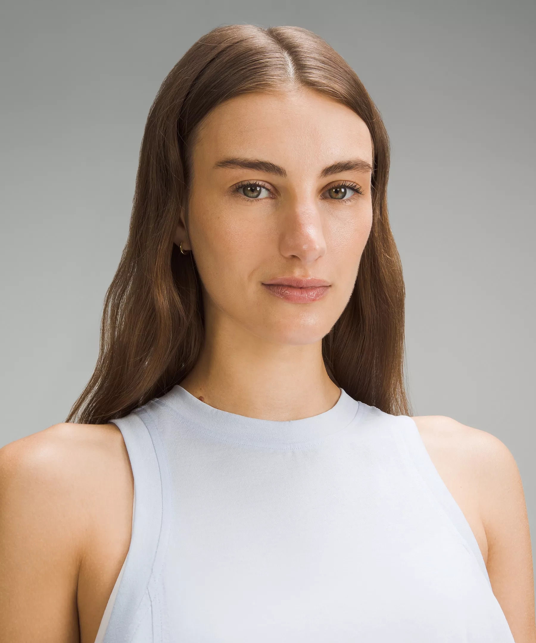 Sheer Crewneck Tank Top - 4