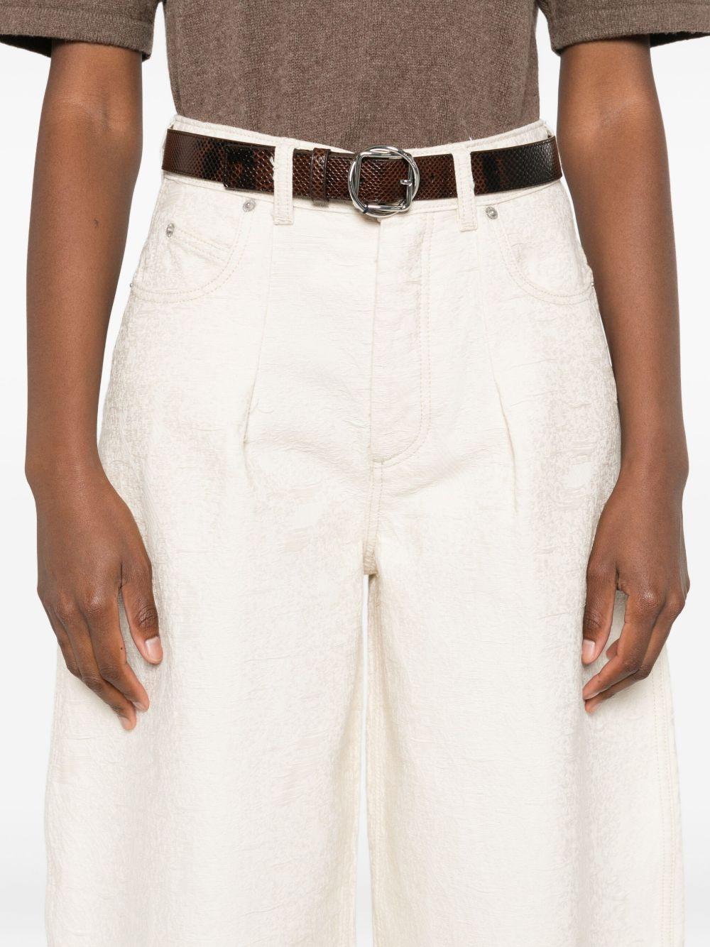 Ovalo balloon-leg trousers - 5