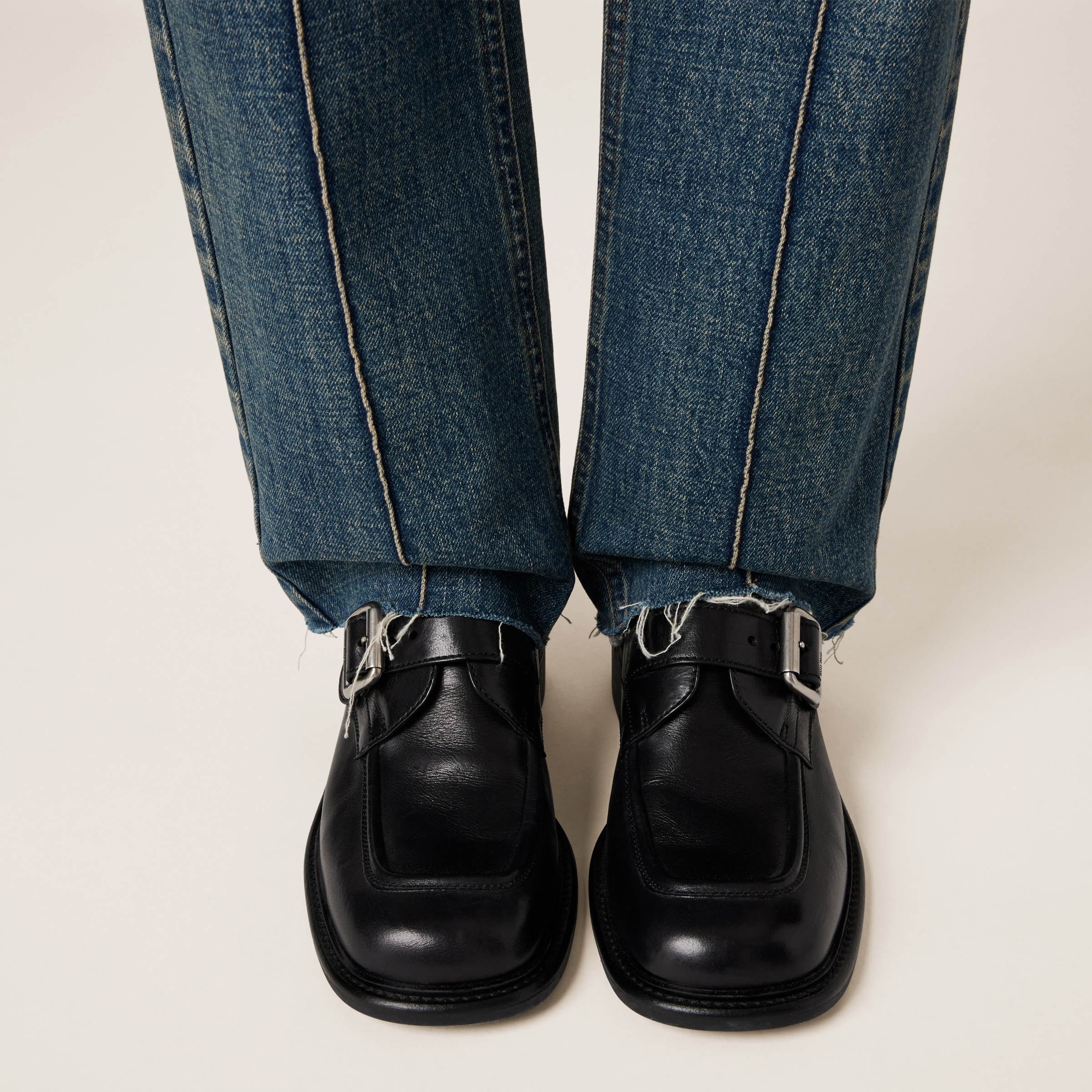 Denim five-pocket jeans - 4
