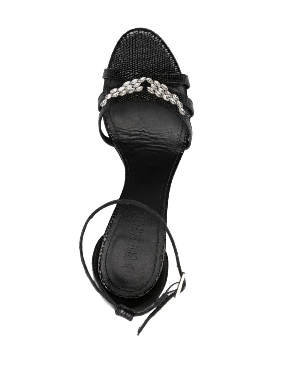 Amee Wing Court 90mm leather sandals - 4