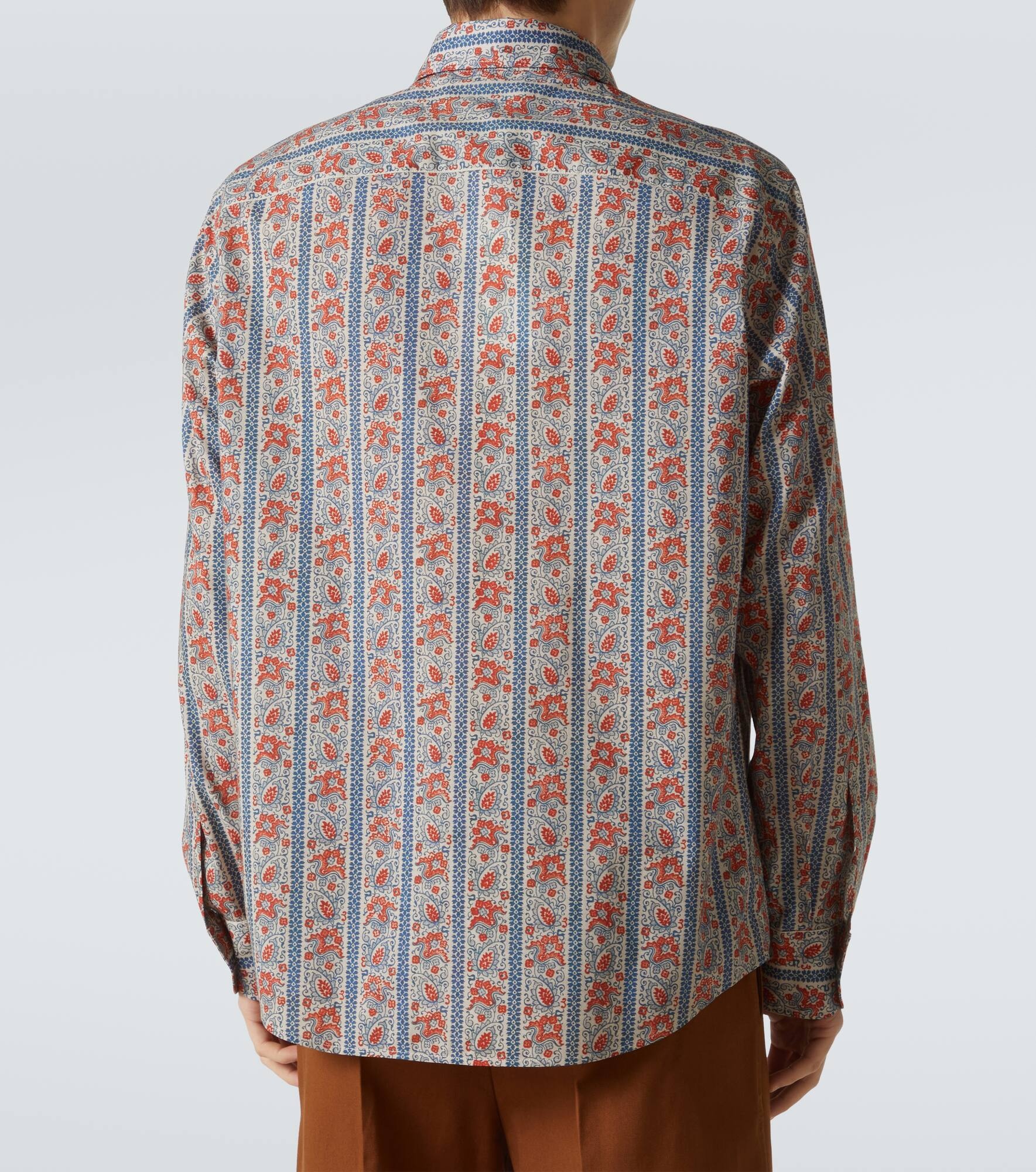 Printed cotton shirt - 4
