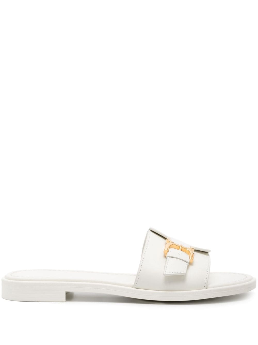 【Chloe】 Marcieレザートリムエスパドリーユスライド CHLOÉ Marcie leather-trimmed crocheted slides | NET-A-PORTER