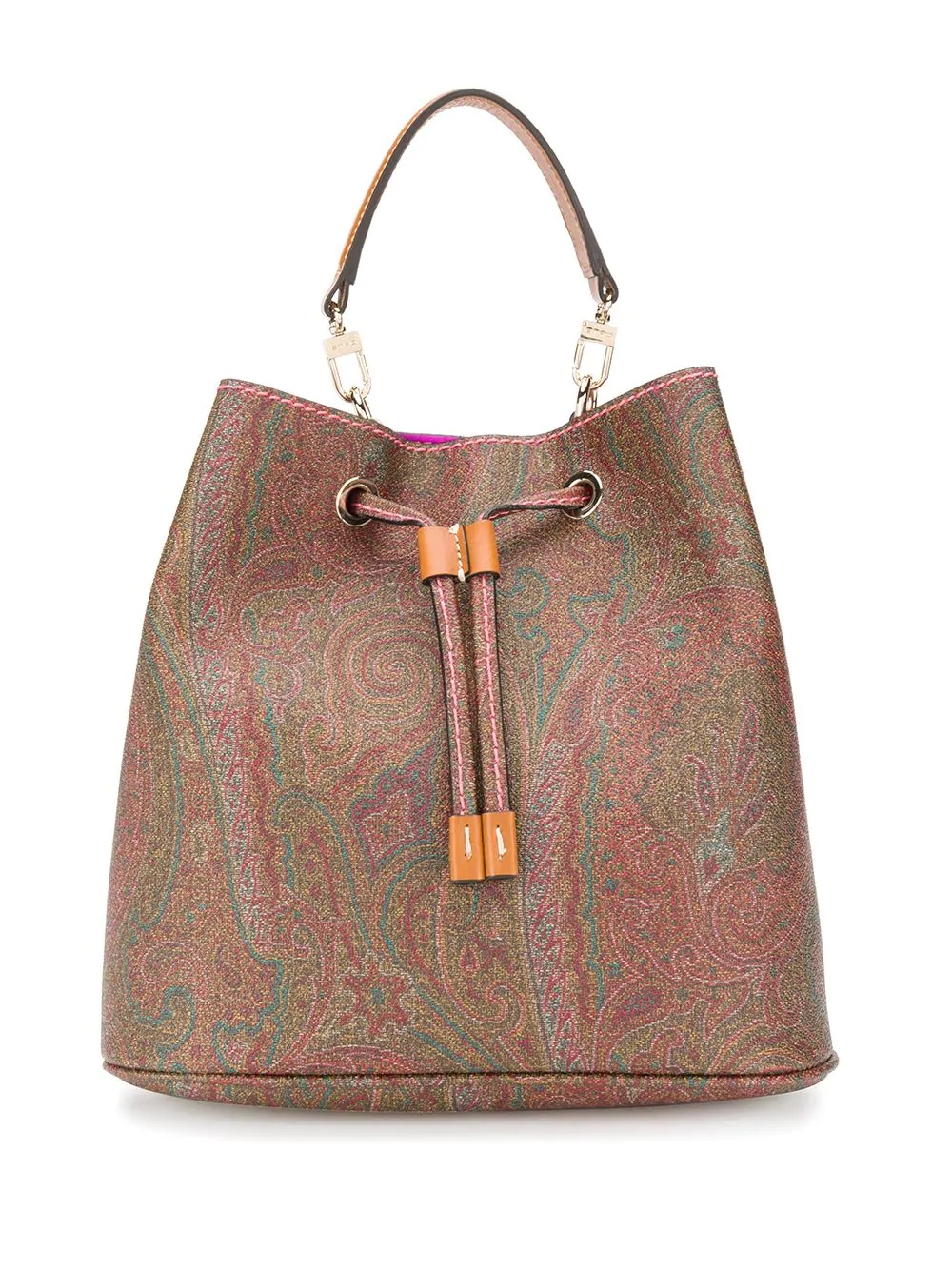 paisley-print crossbody bag - 6