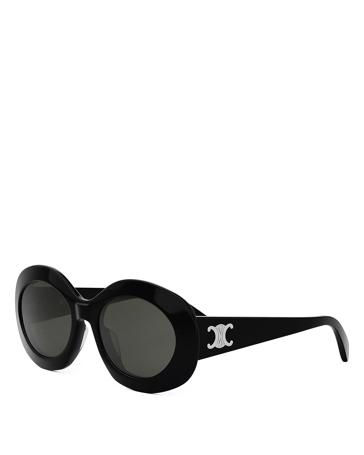 Triomphe Round Sunglasses, 54mm - 3