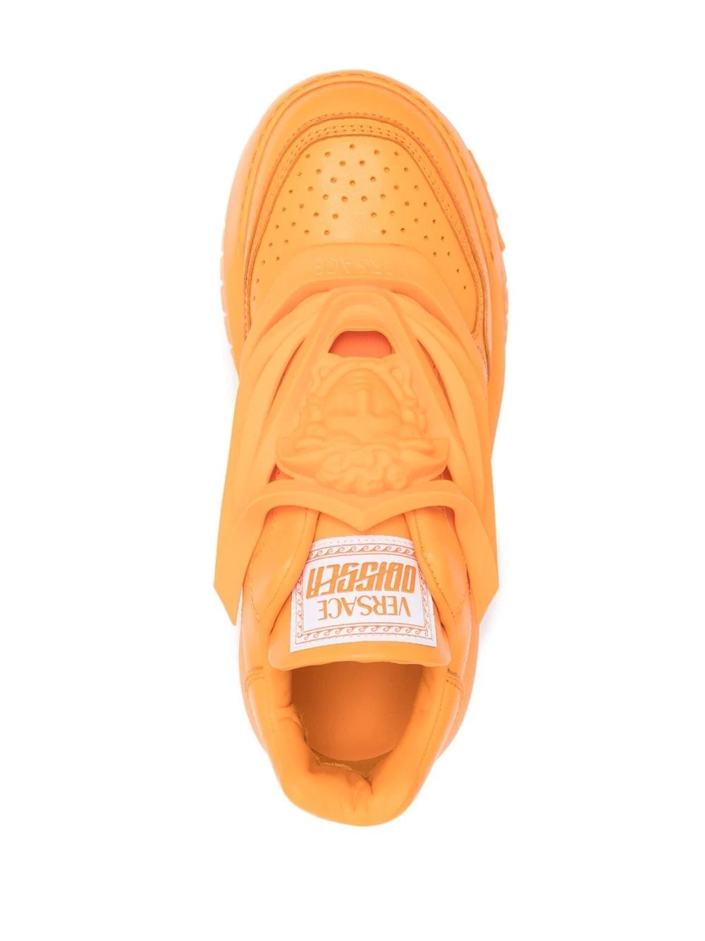 Odissea chunky leather sneakers - 4