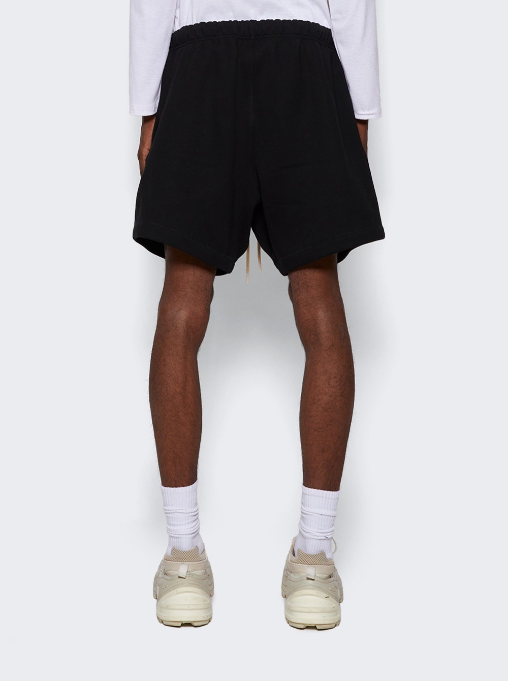 Essentials Sweatshort Jet Black - 5