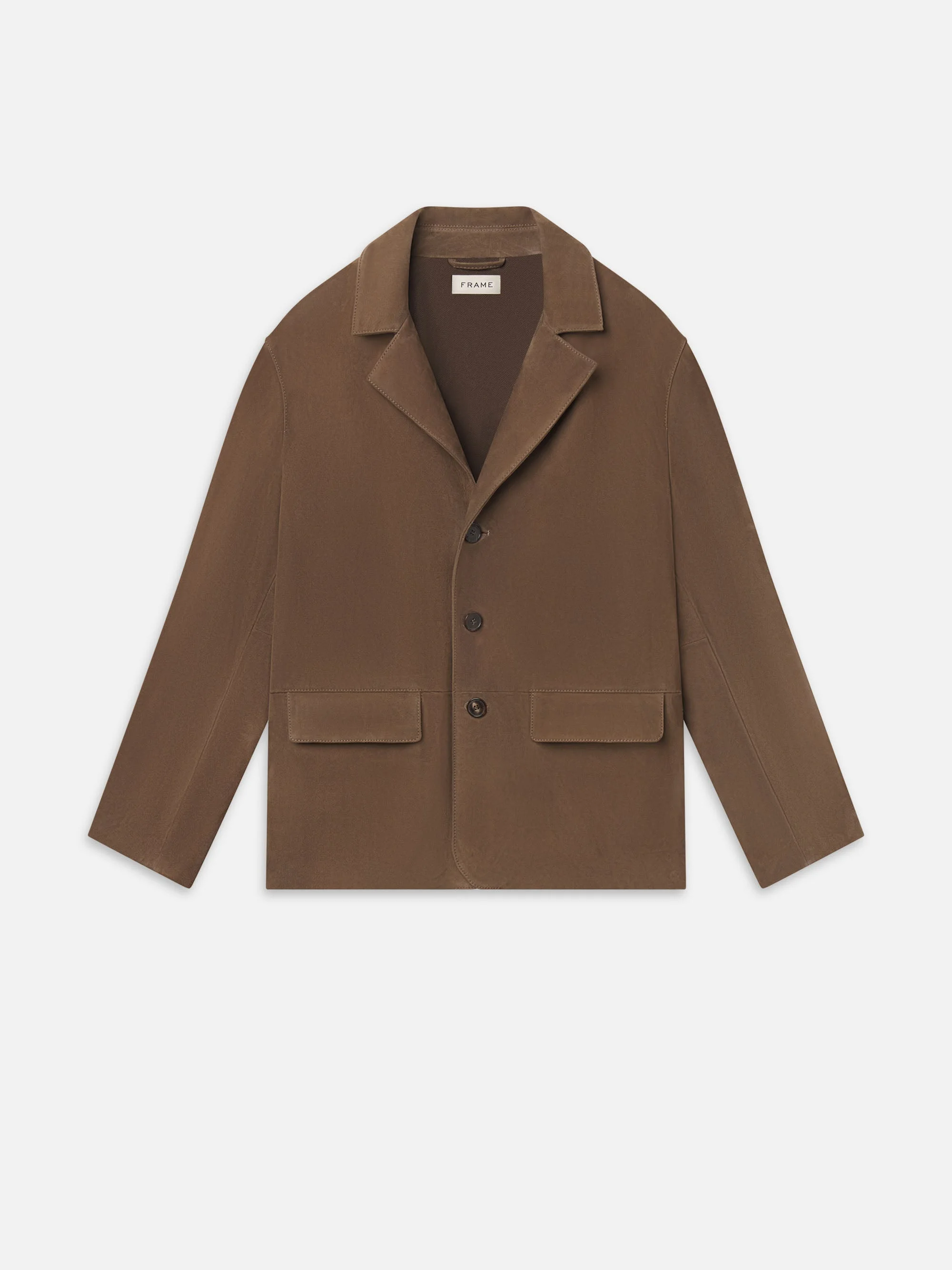 Suede Blazer - 1