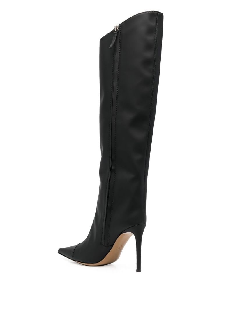 pointed toe knee-high boots - 3