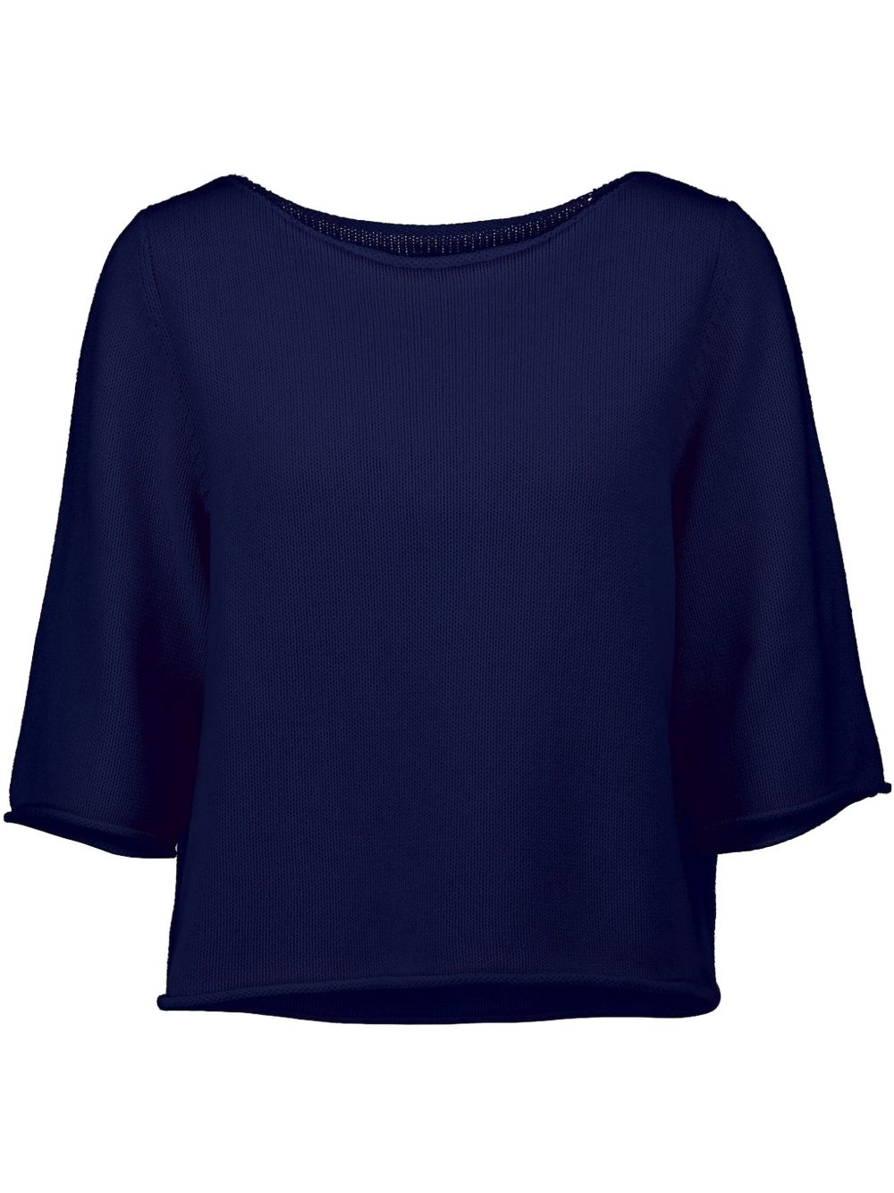 slash-neck sweater - 1