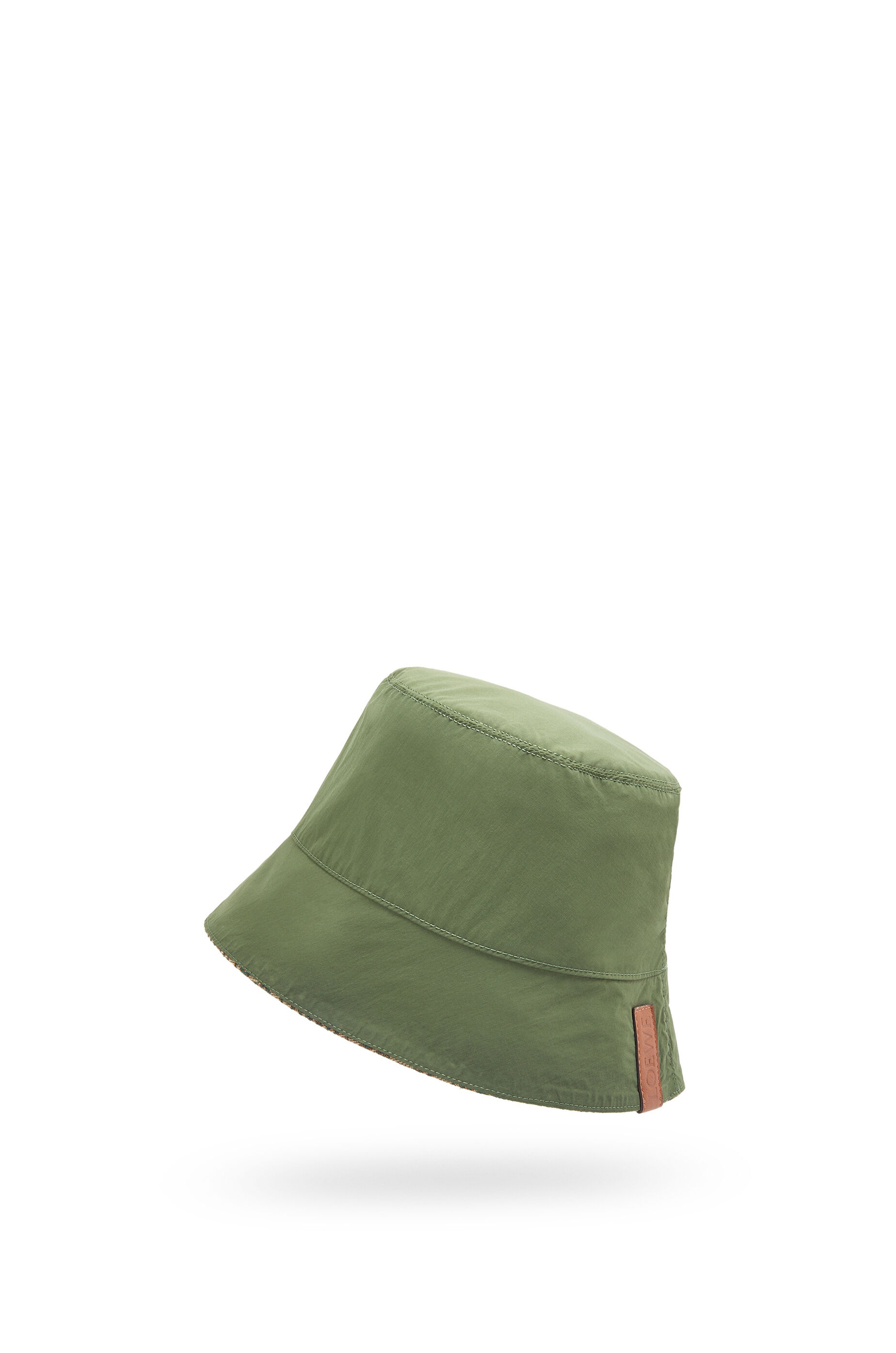 Reversible Anagram bucket hat in jacquard and nylon - 5