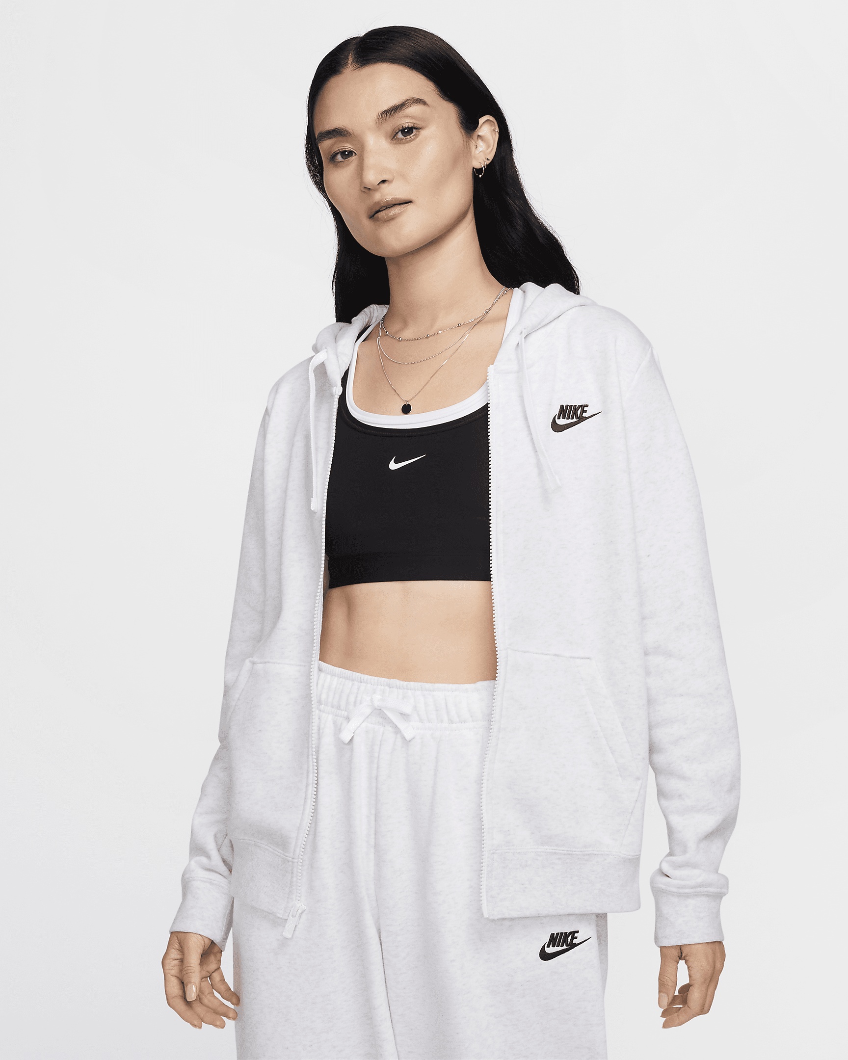 Nike Sportswear Club Fleece Women's Full-Zip Hoodie - 1