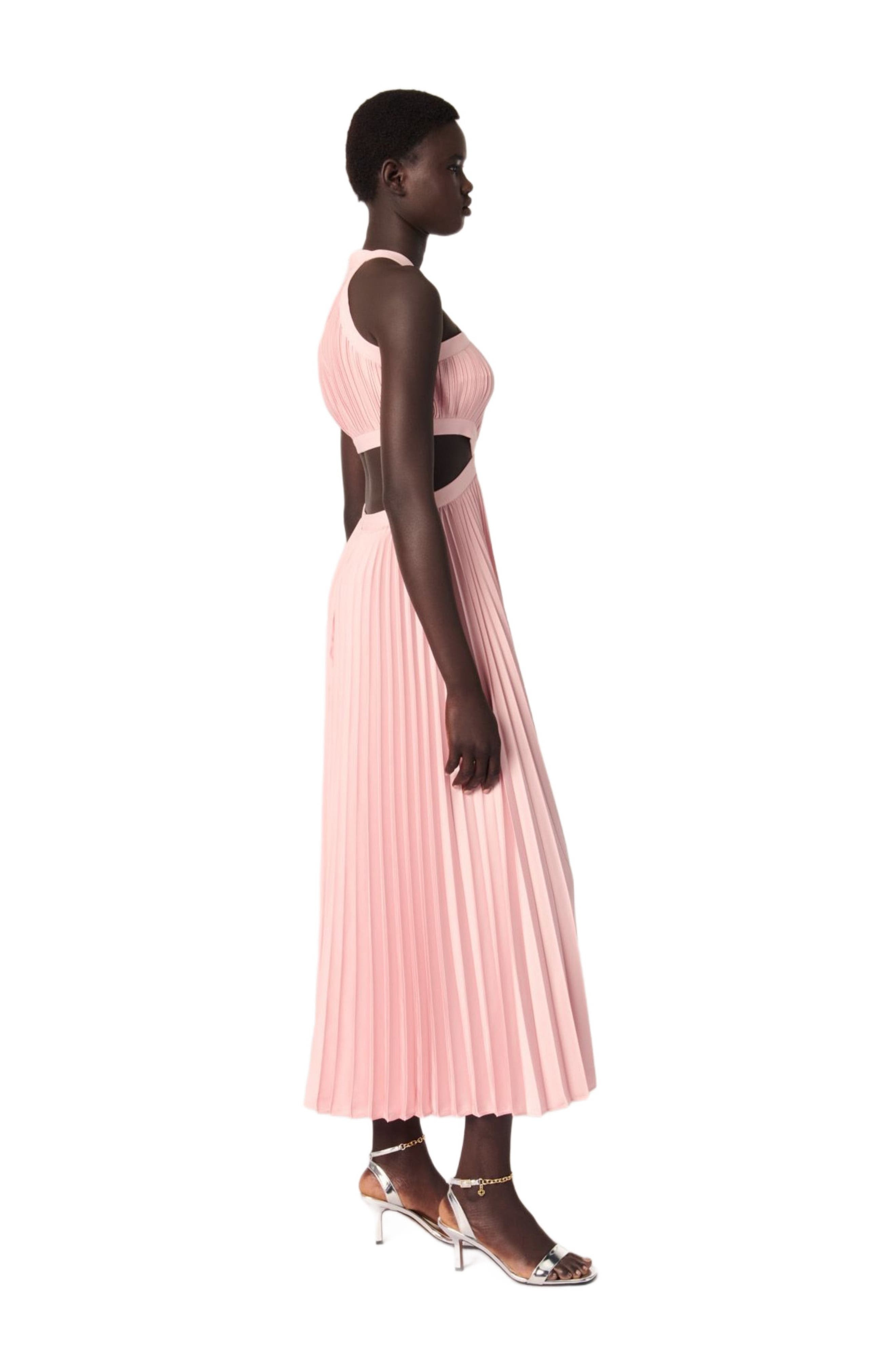 maje Pleated maxi dress in Pink at Nordstrom - 2