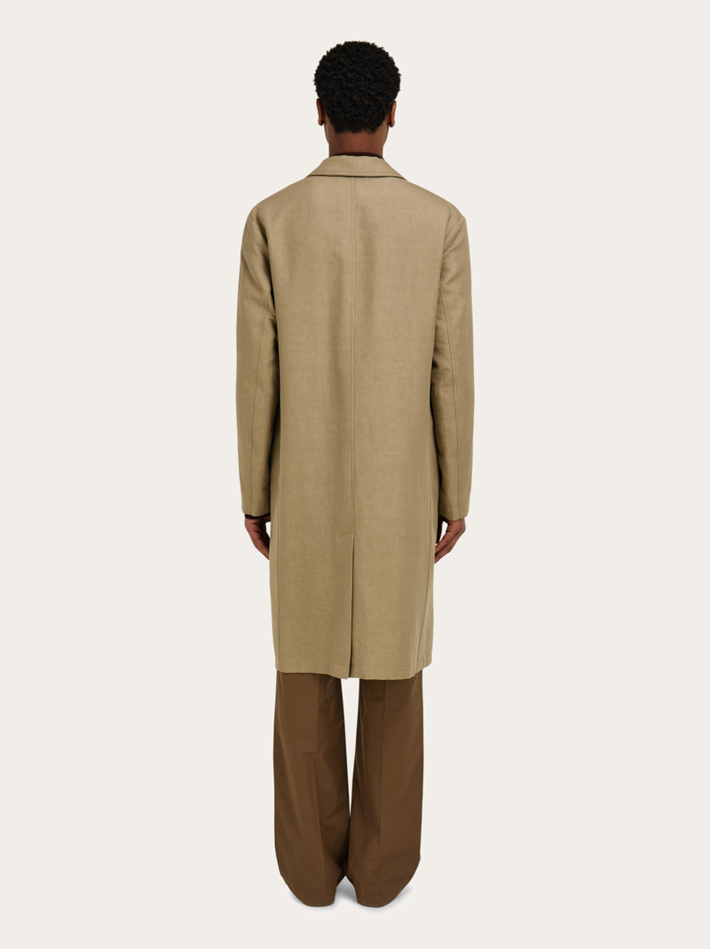 Linen blend duster 3