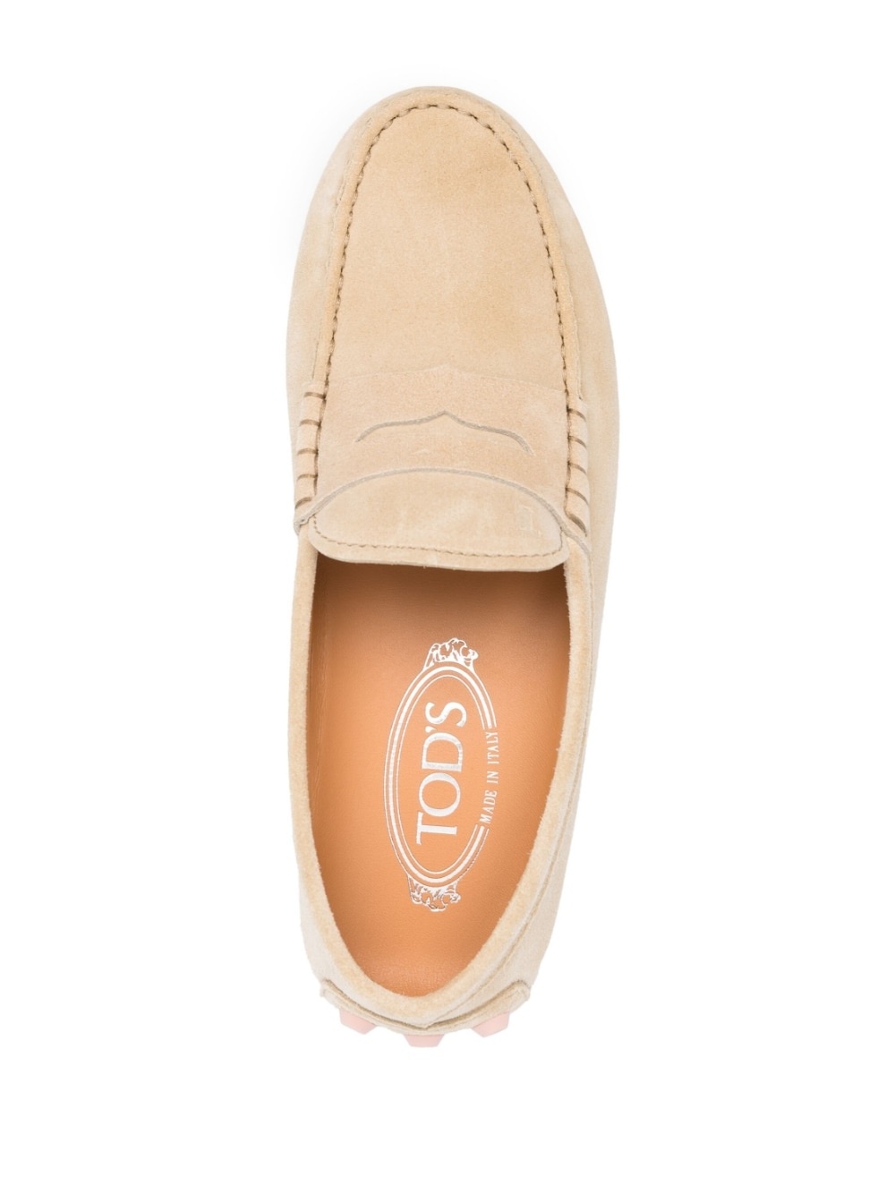 almond-toe loafers - 4