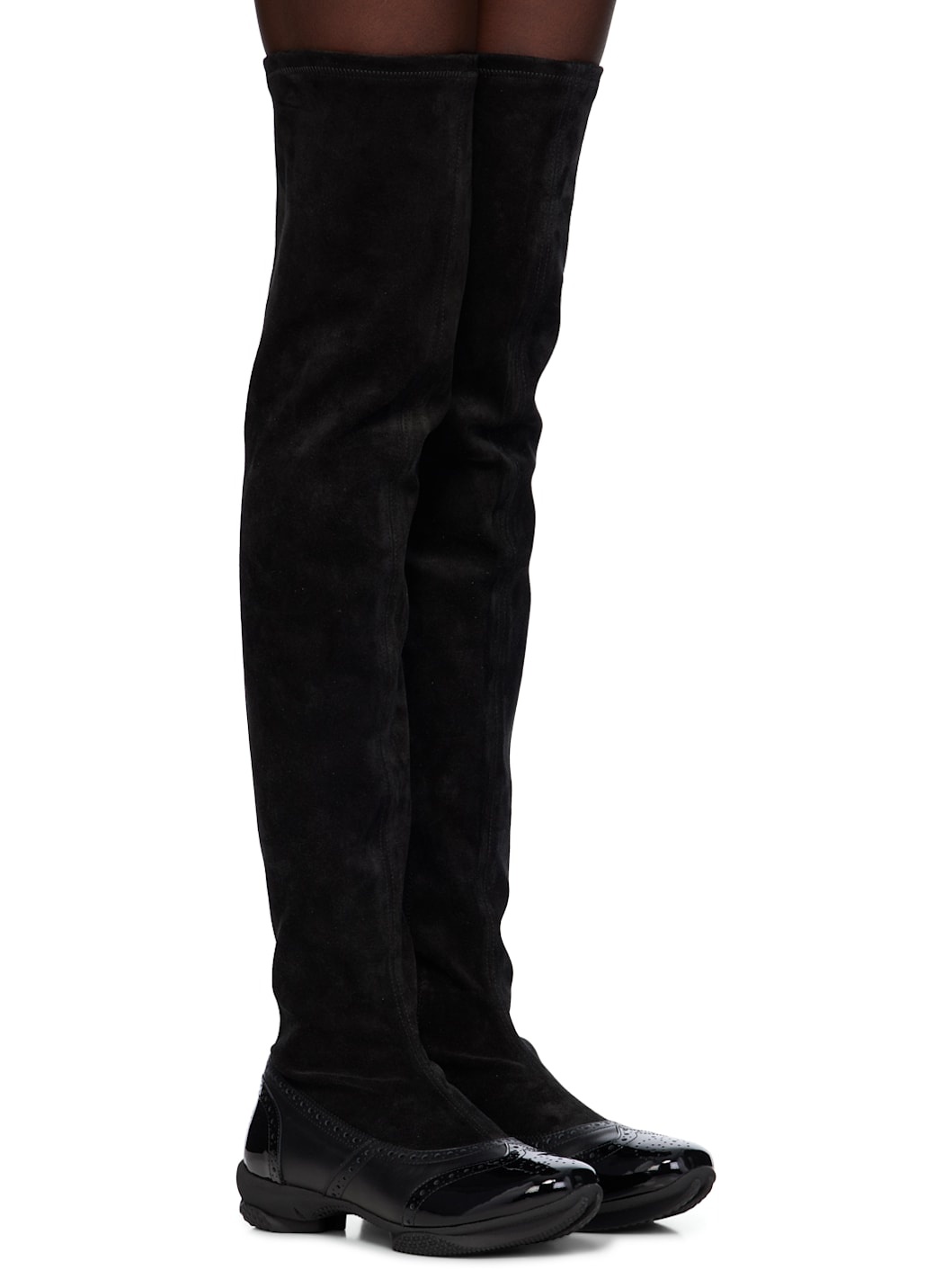 Black Sonia High Boots - 4