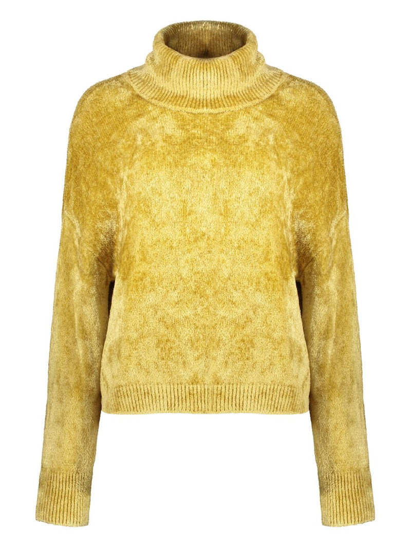 high-collar long-sleeve sweater 1