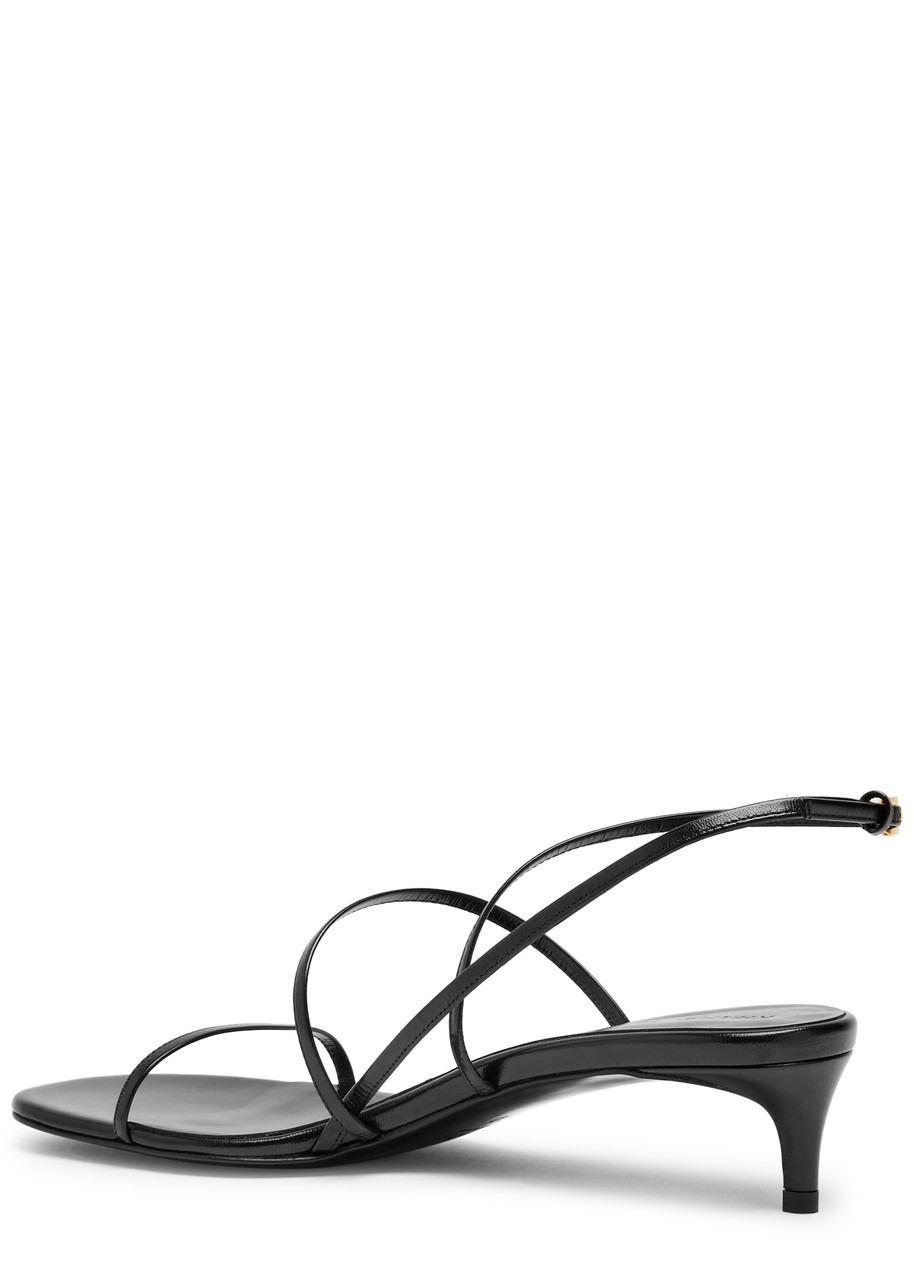 Khaite Loop 35 Leather Sandals - 2