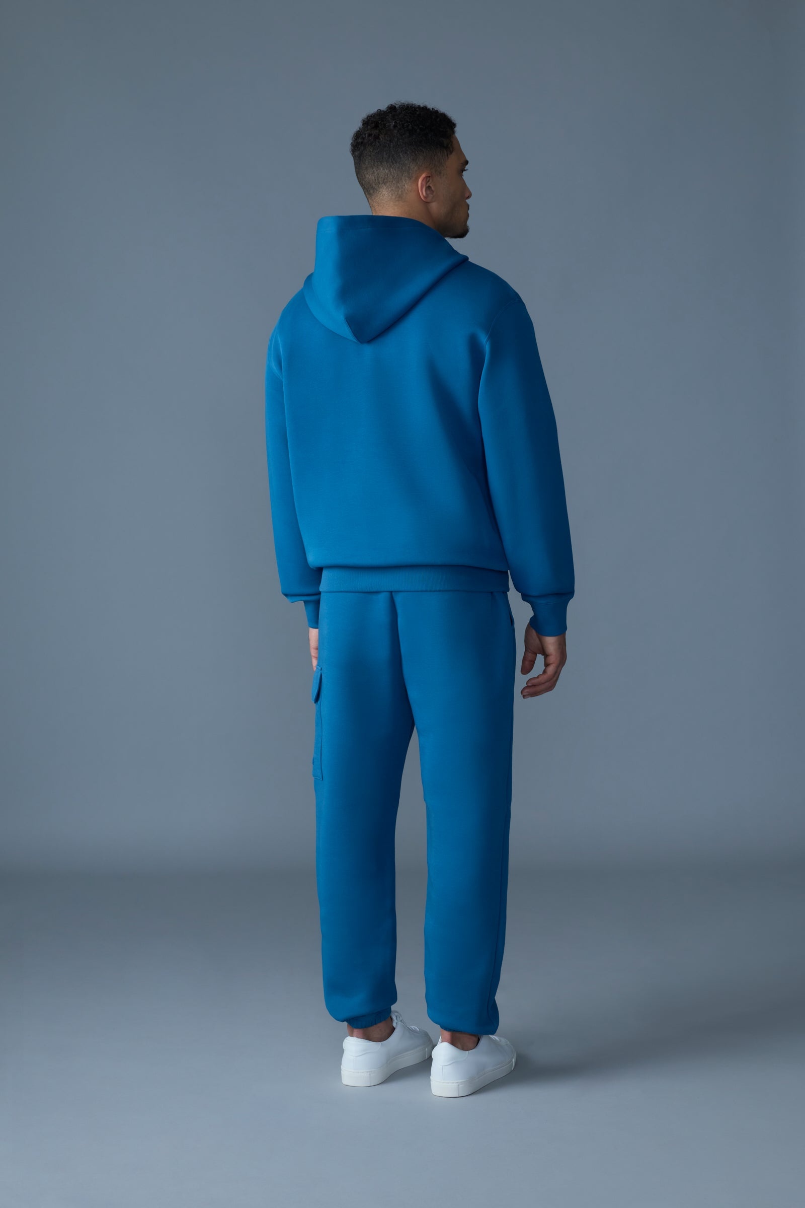 KRYSTIAN Double-face Jersey hoodie - 4