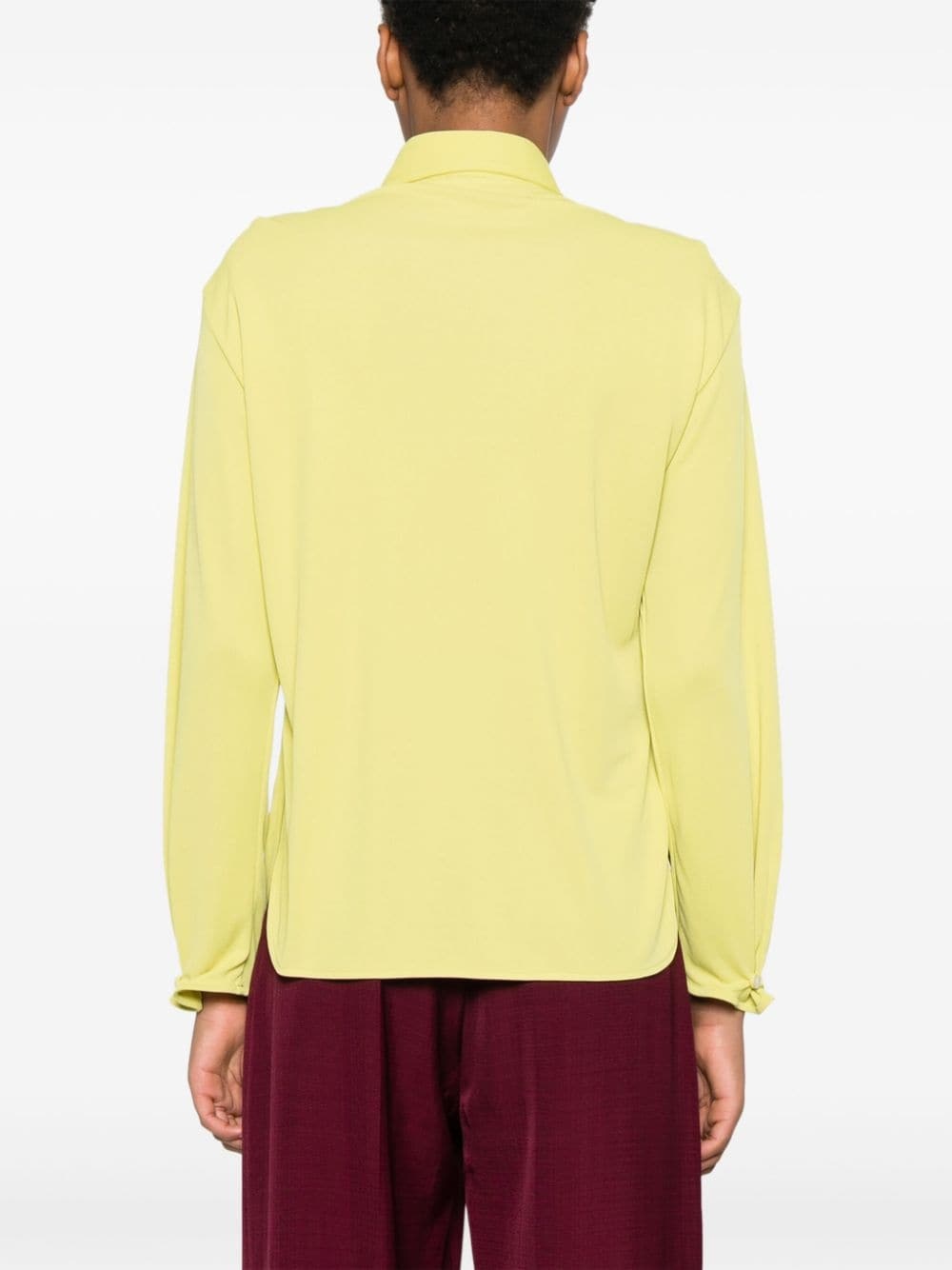 crepe shirt - 4