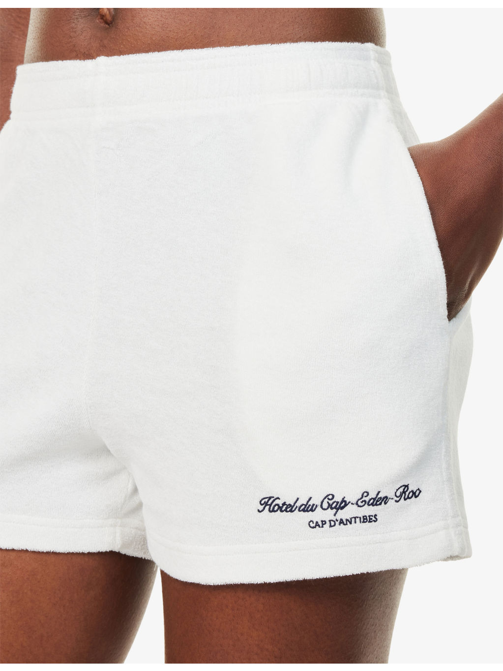 Eden Script Terry-Cotton Shorts - 6