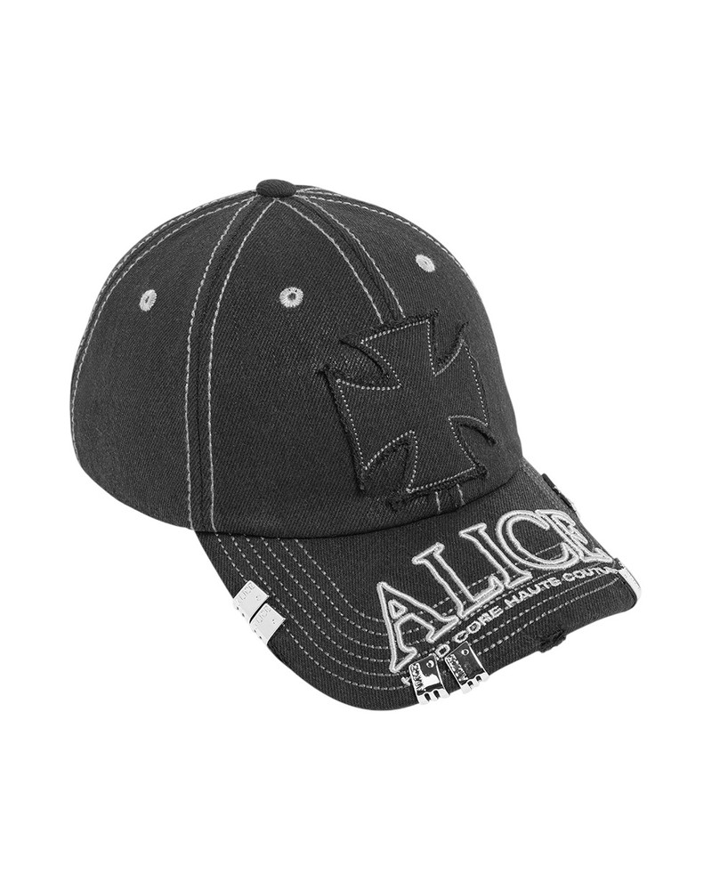 KSUBI X ALICE HOLLYWOOD ATELIER CAP BLACK WAX 1