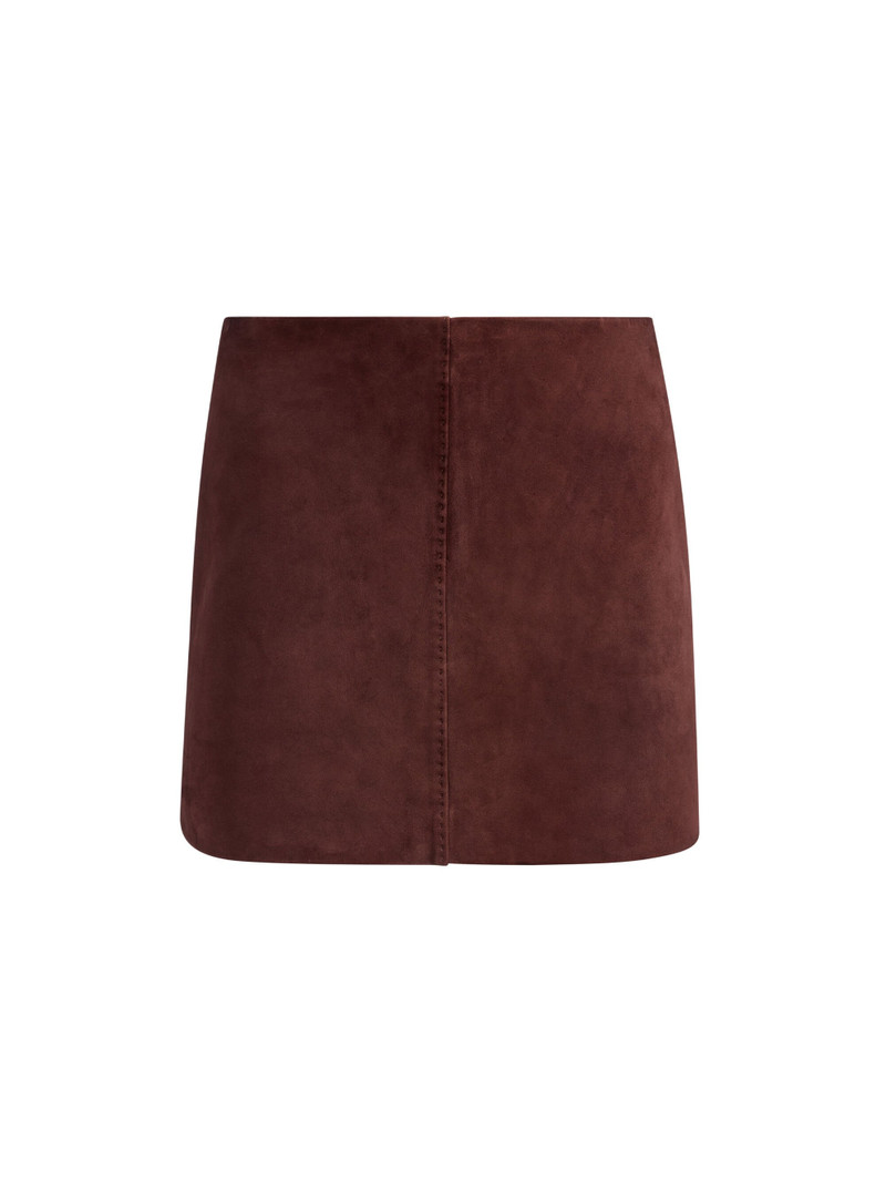 RILEY SUEDE MINI SKIRT 1