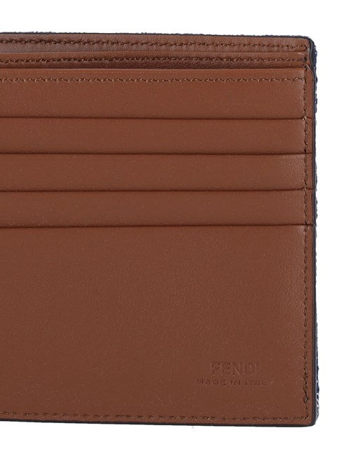 Fendi Men Bi-Fold Wallet "Ff" - 5
