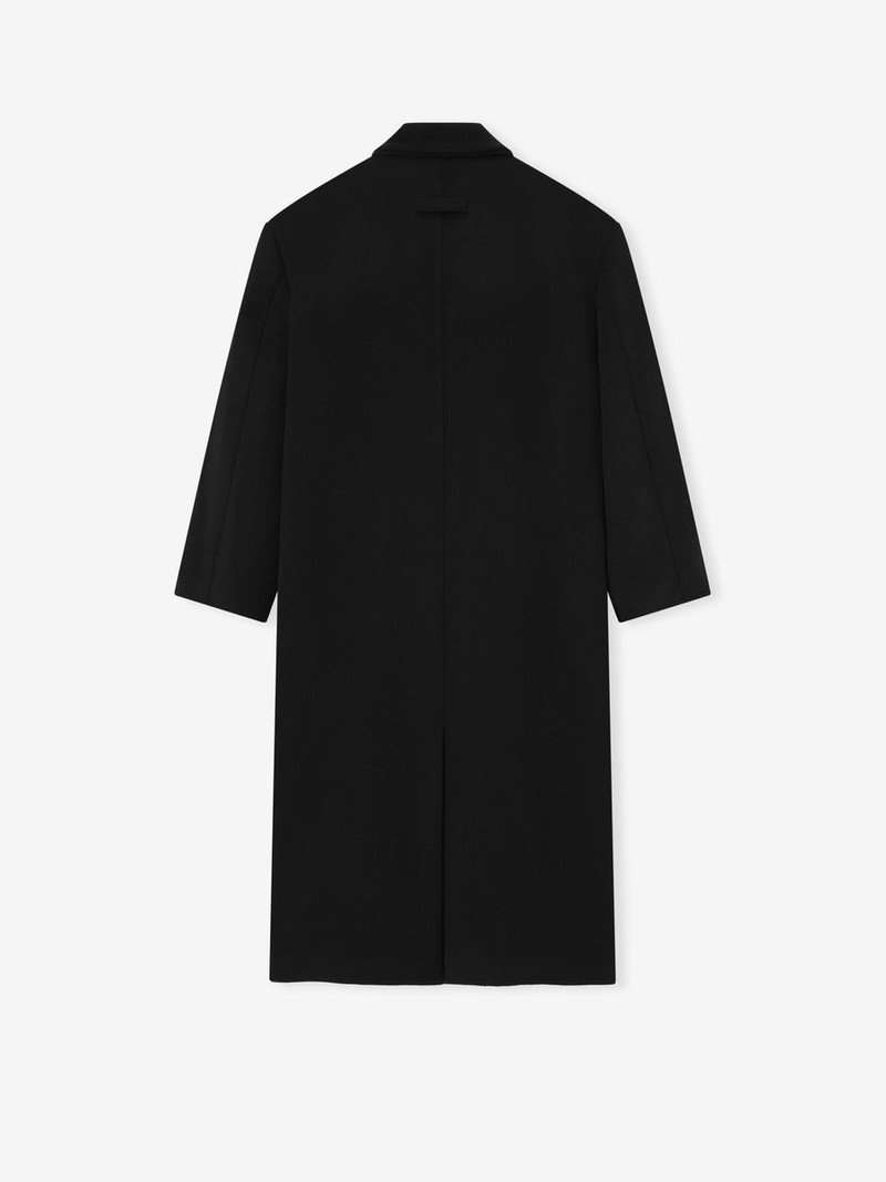 Melton Wool Relaxed Coat 4