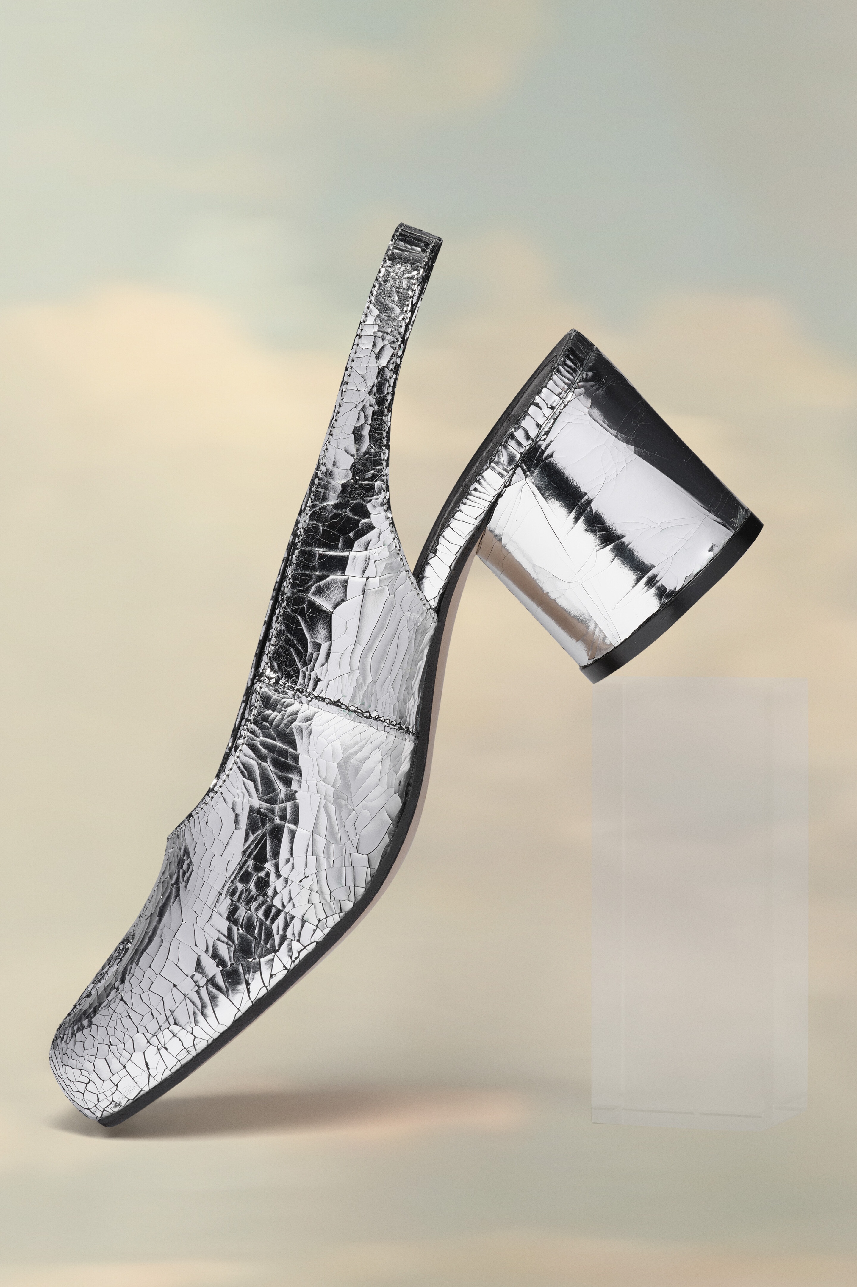 Tabi Mirror Slingback Shoes - 2