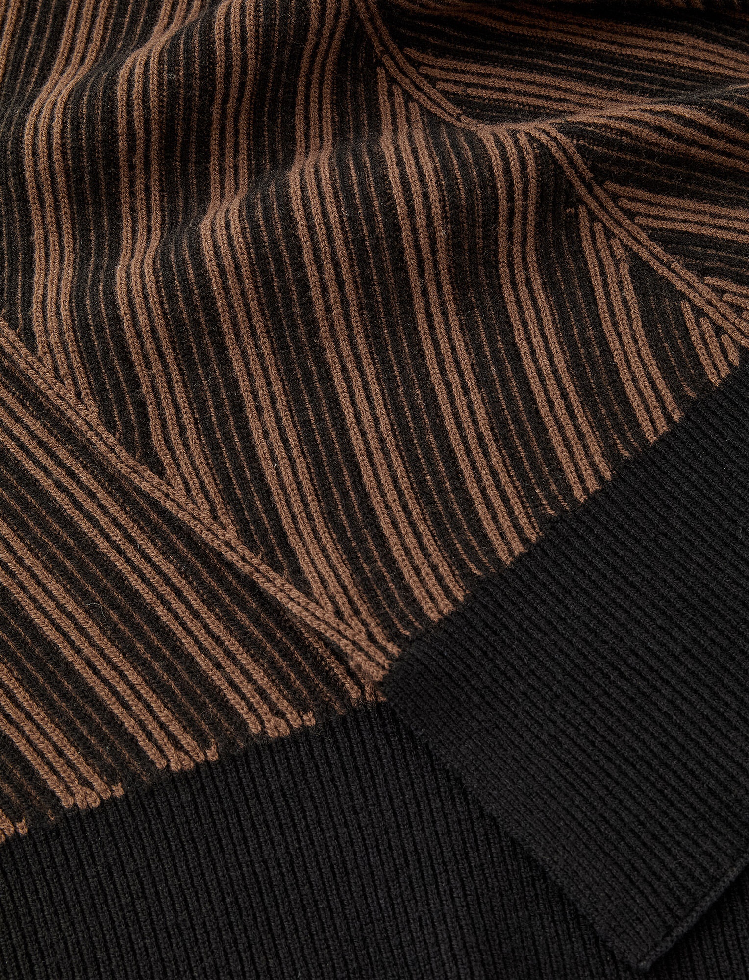Chevron Ribbed Scarf - 6