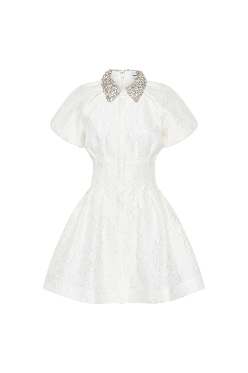 Esther Puff Sleeve Mini Dress 1