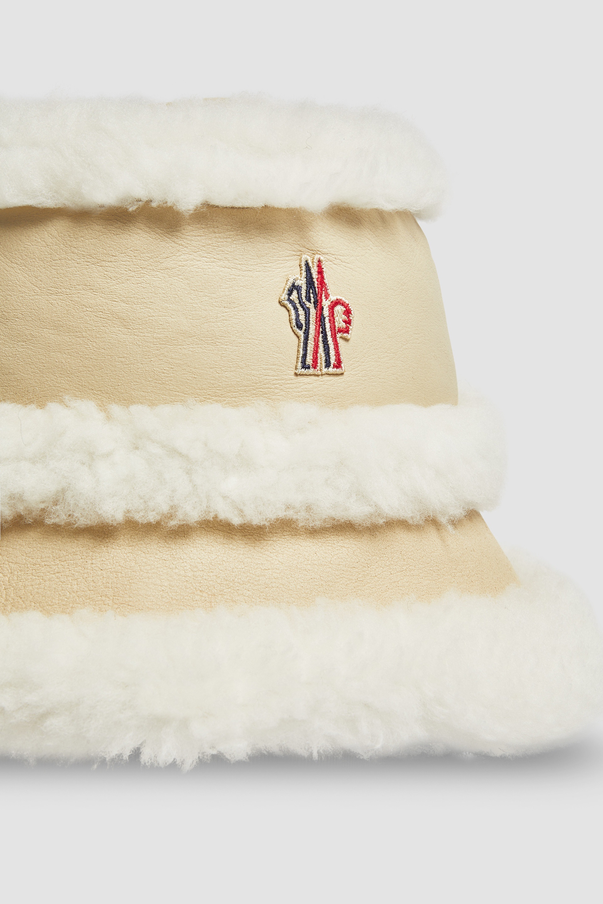 Reversible Shearling Bucket Hat - 3