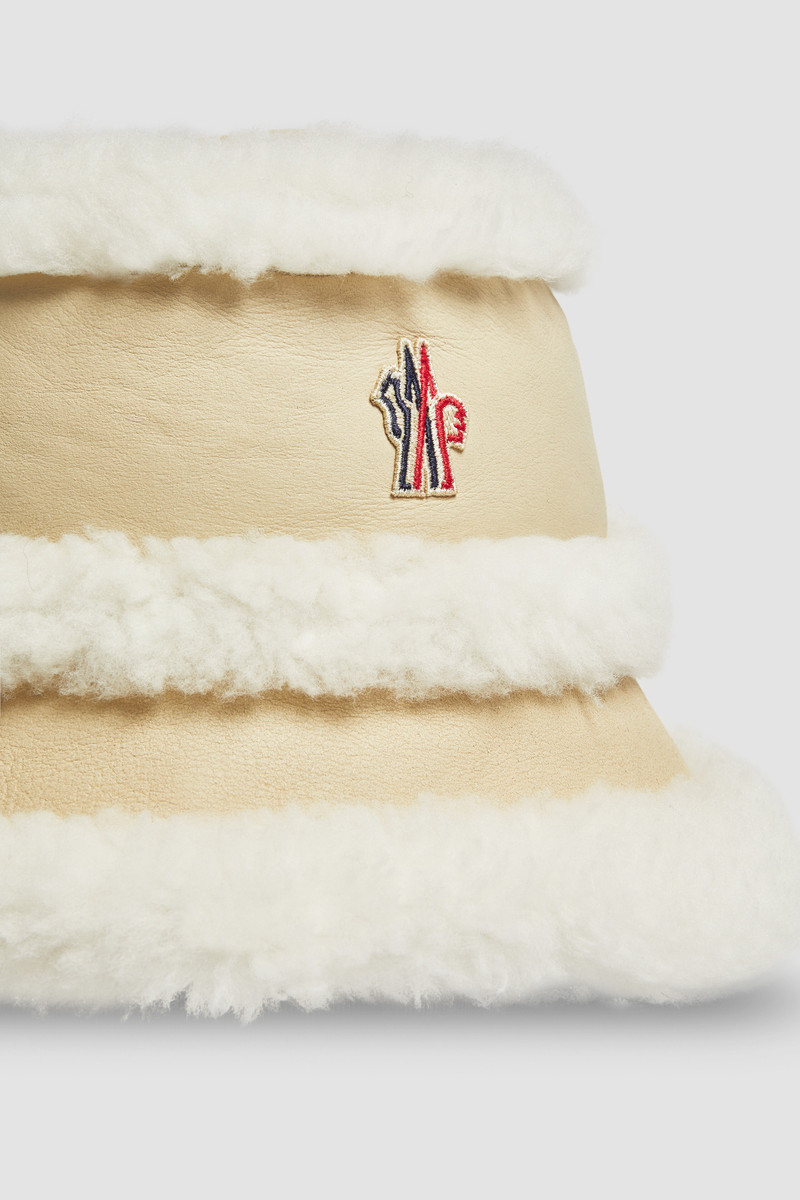 Reversible Shearling Bucket Hat 3