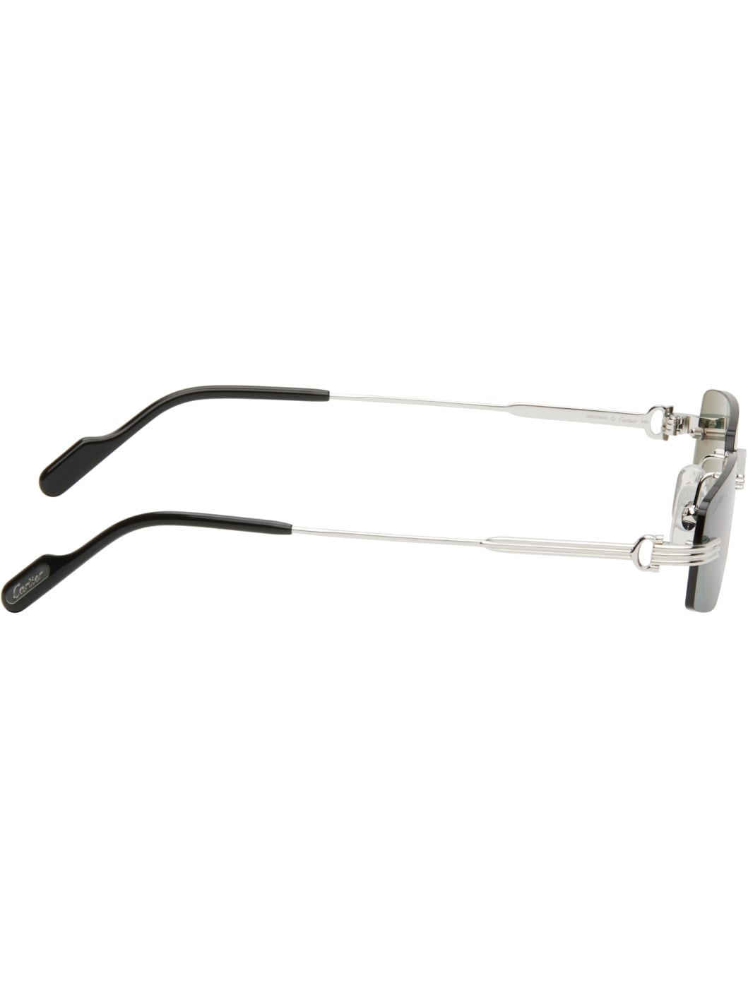 Silver 'Première de Cartier' Sunglasses - 2