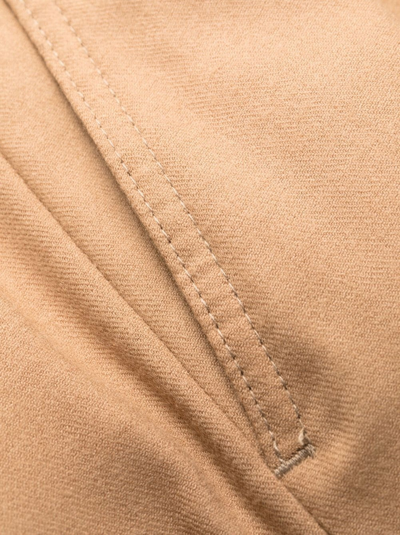 cargo-pockets wool tapered trousers 7