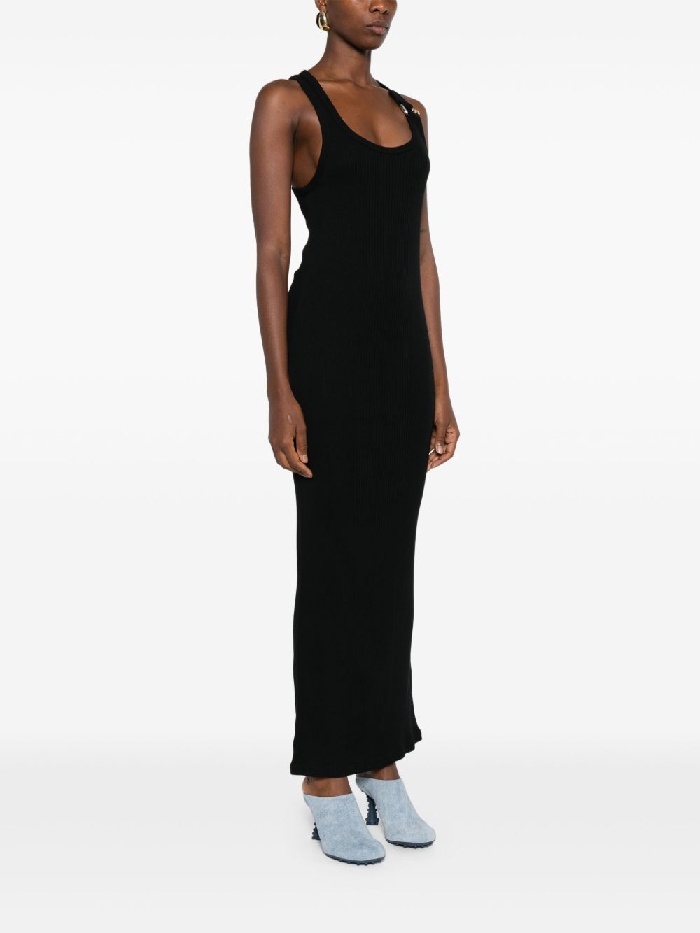 scoop-neck dress - 3