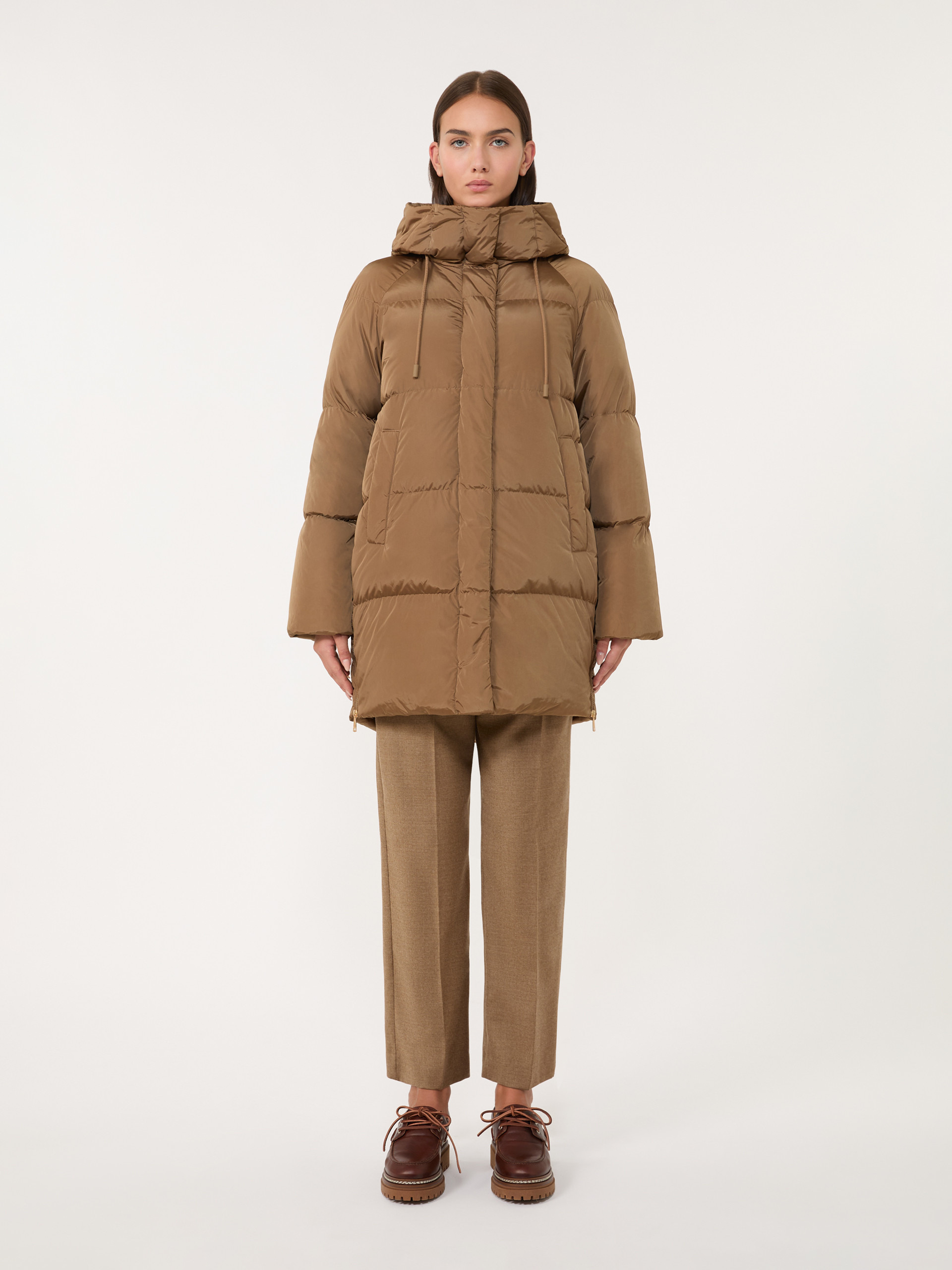 NEWBEMBO Midi parka in water-repellent taffeta - 3