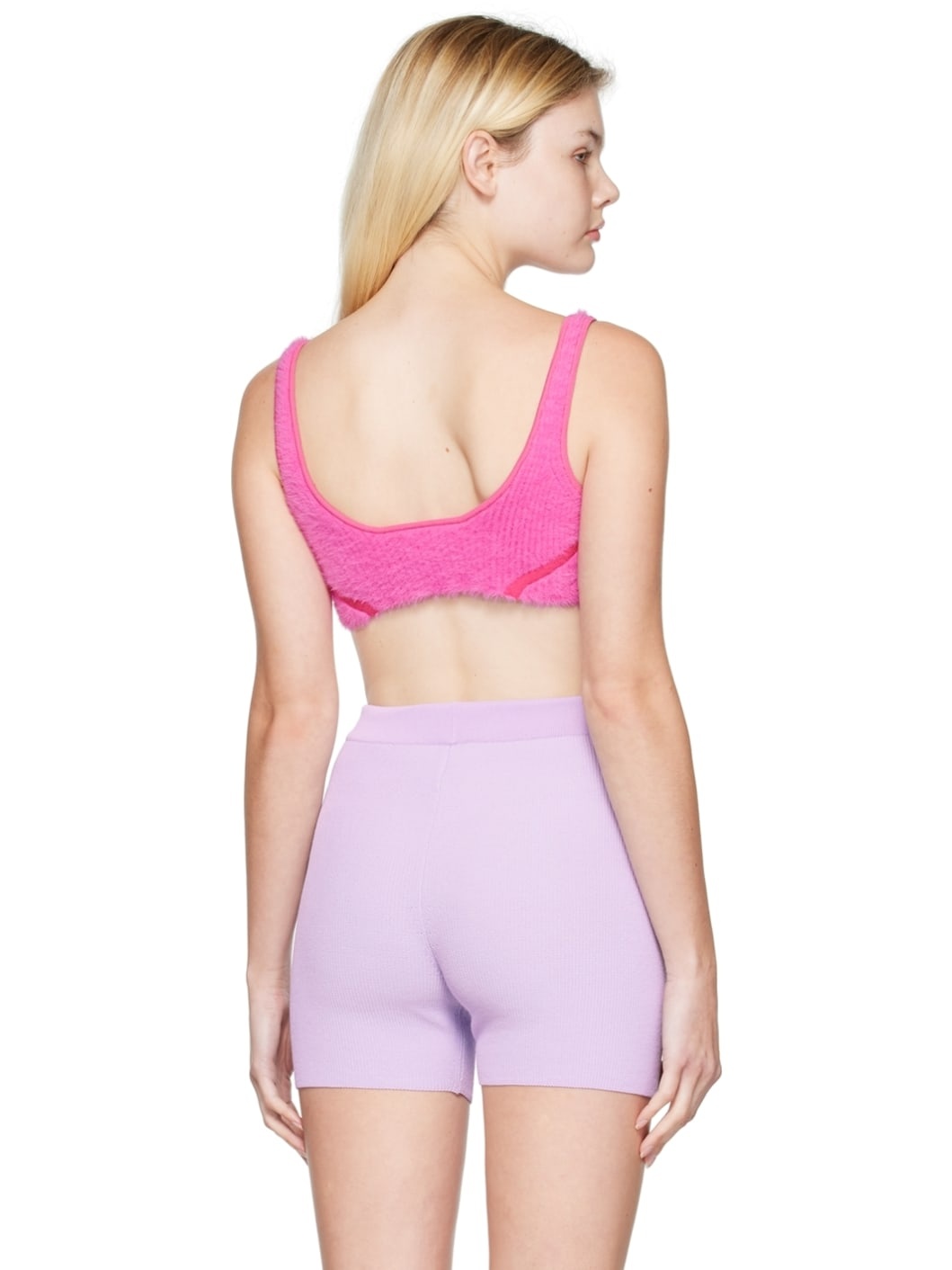 Pink Le Papier 'Le Bandeau Ascosu' Bra - 3
